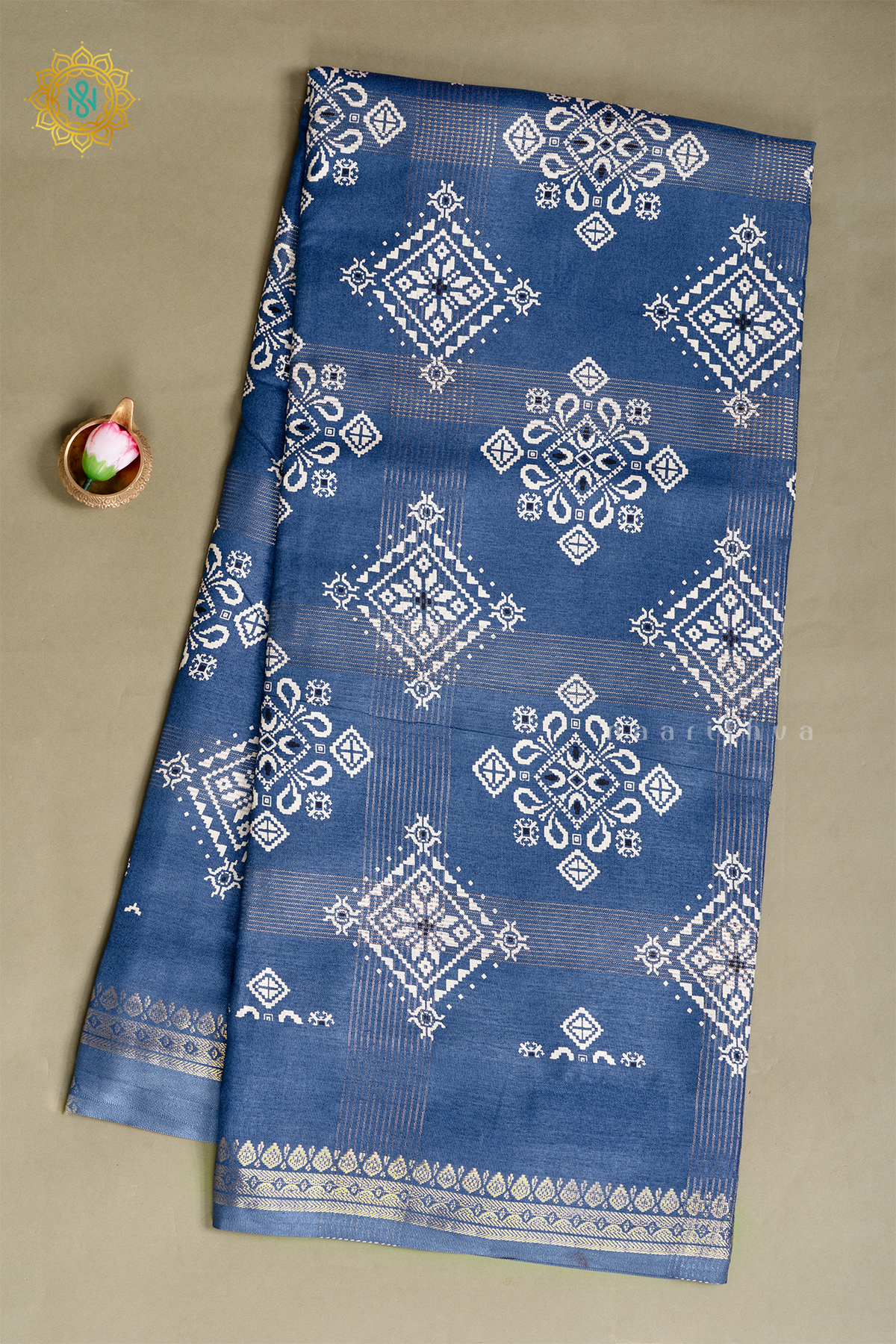 BLUE - DOLA SILK