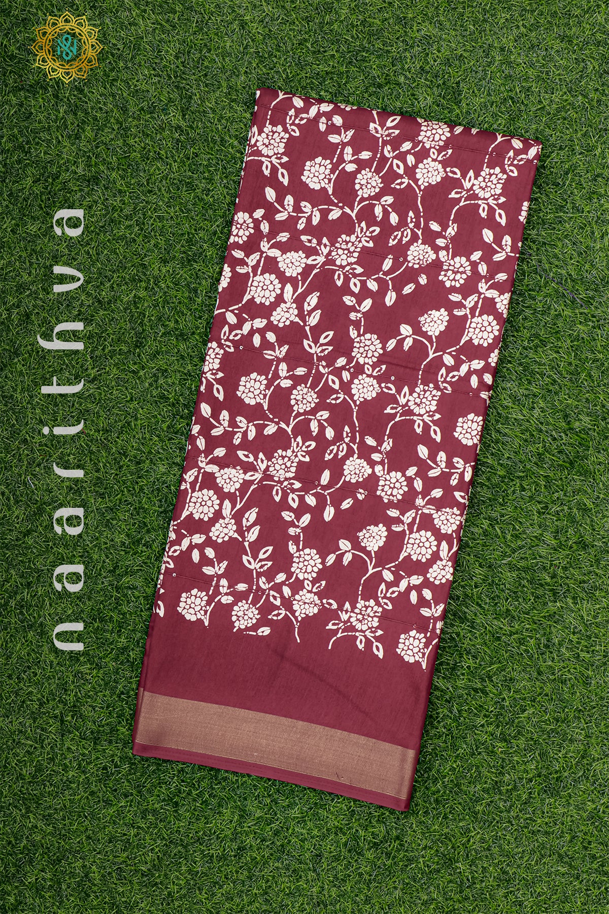 MAROON - DOLA SILK