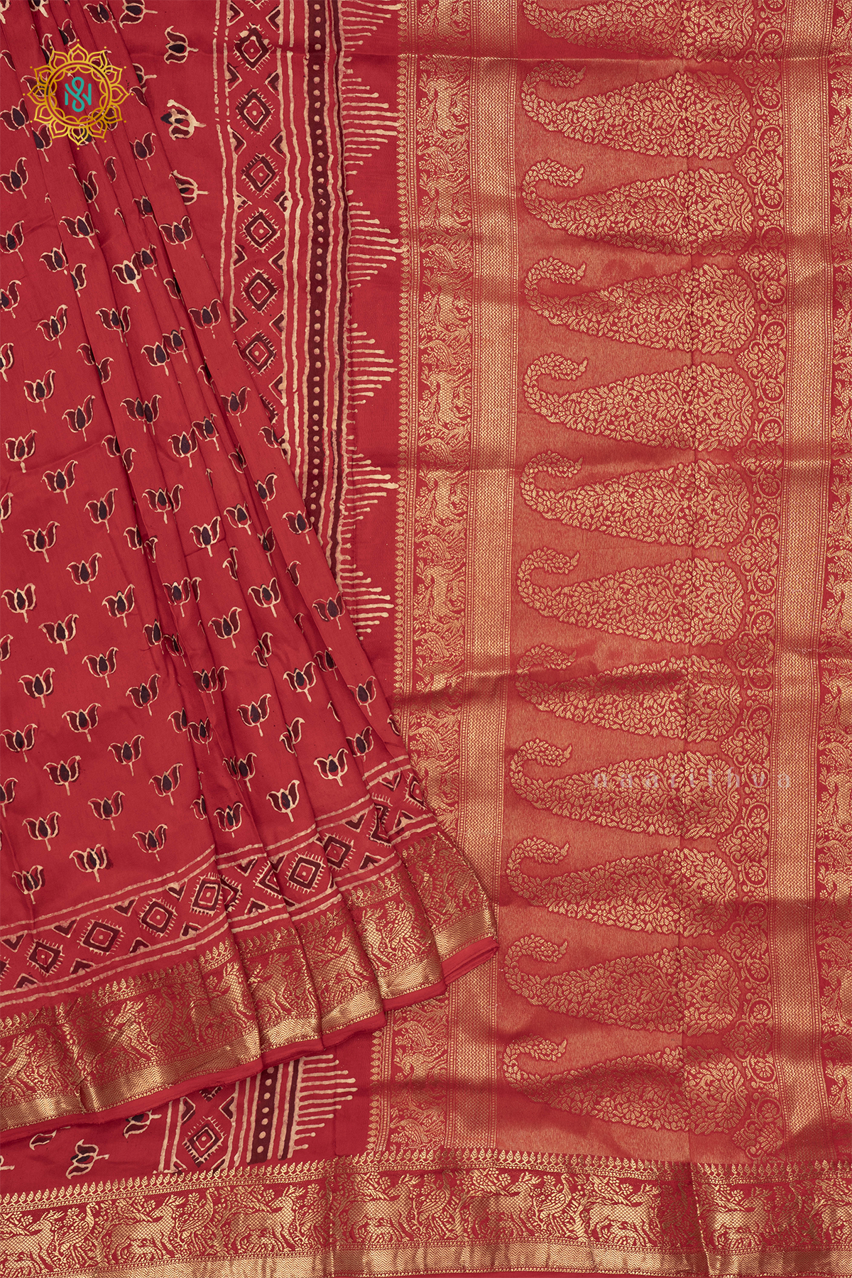 RED - DOLA SILK