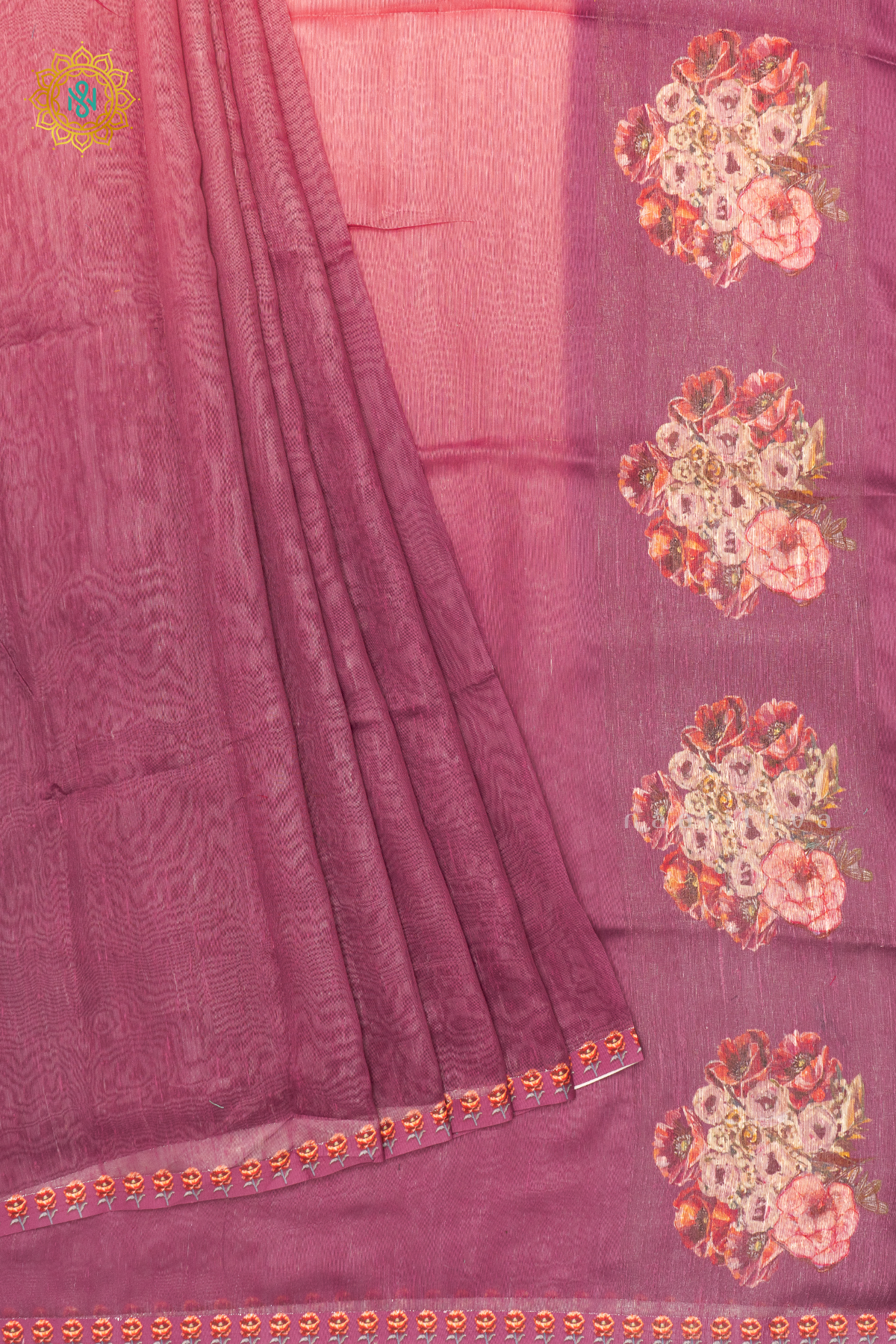 DUAL SHADE OF LAVENDER - LINEN BY COTTON