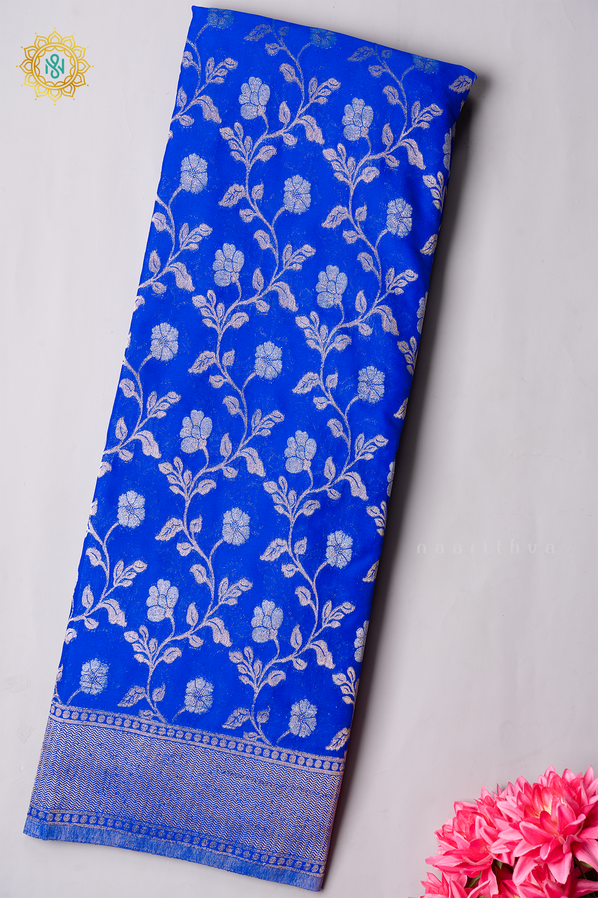 ROYAL BLUE - SEMI CHIFFON GEORGETTE