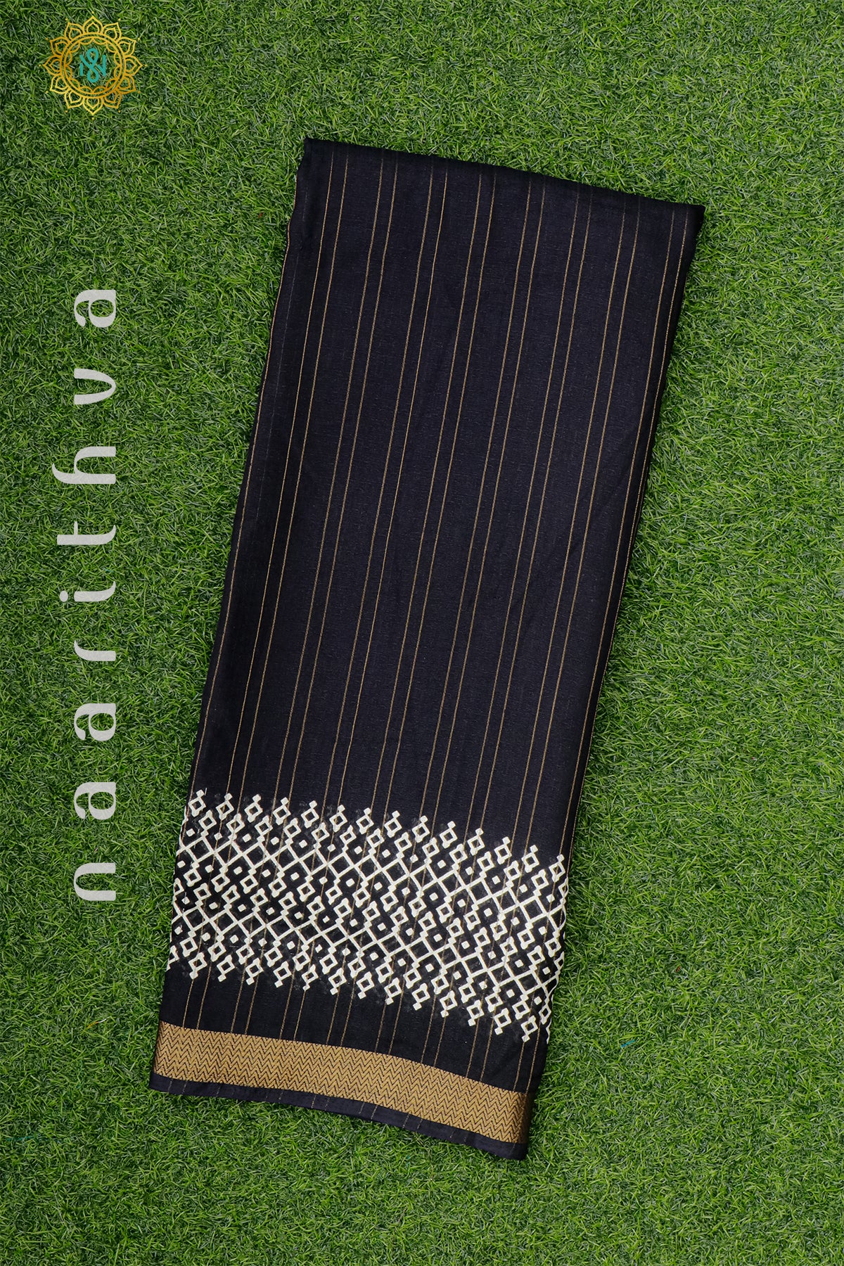 BLACK - JUTE COTTON