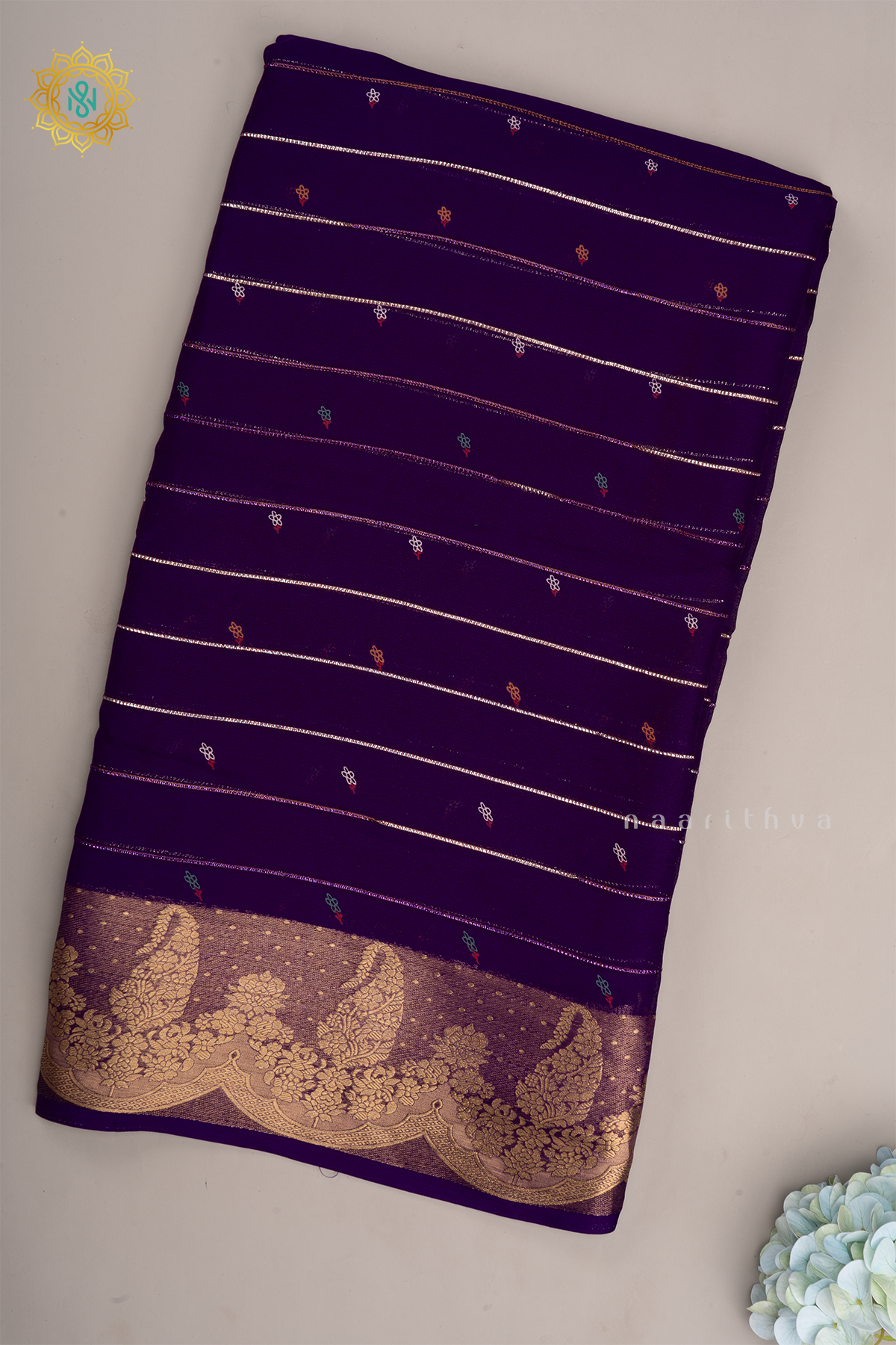 PURPLE - SEMI GEORGETTE