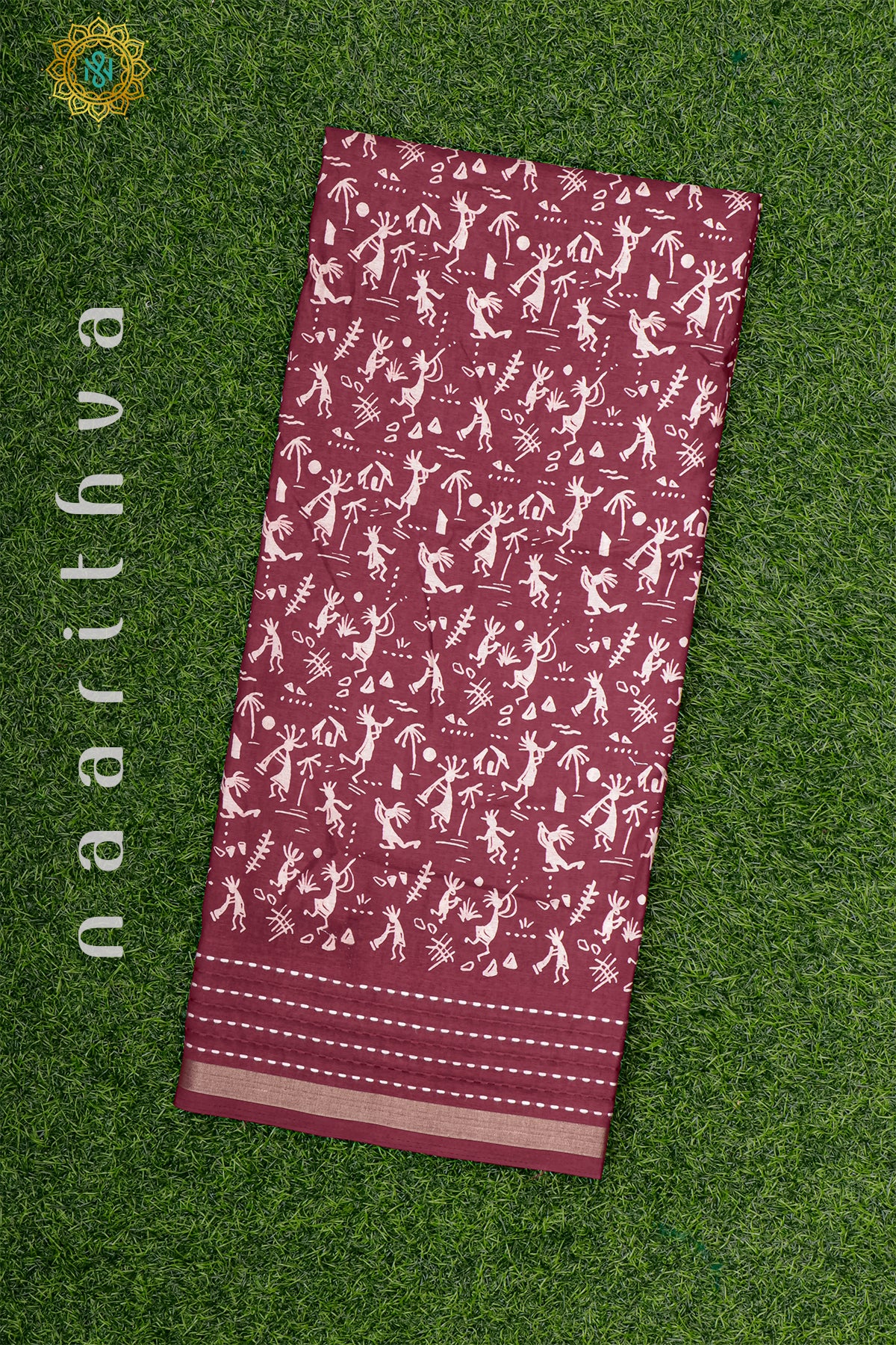 MAROON - DOLA SILK