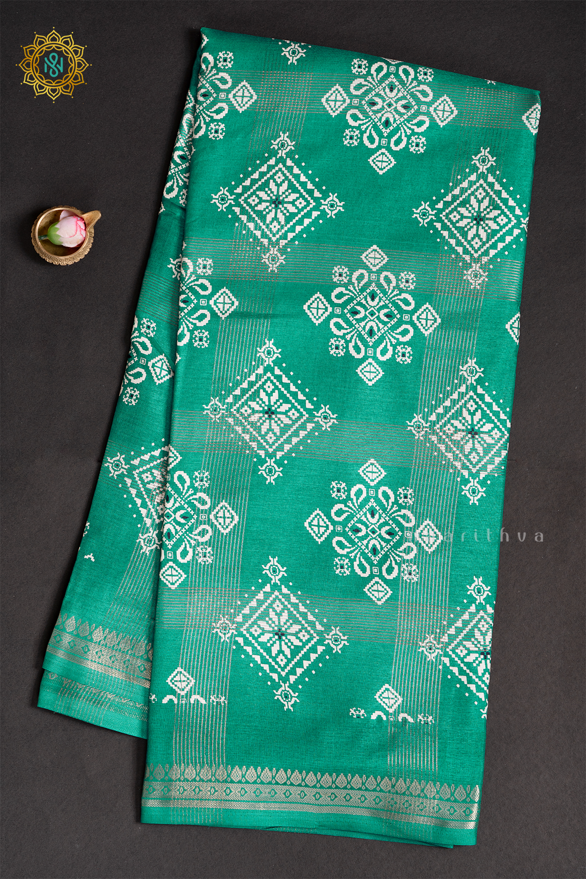 AQUA GREEN - DOLA SILK