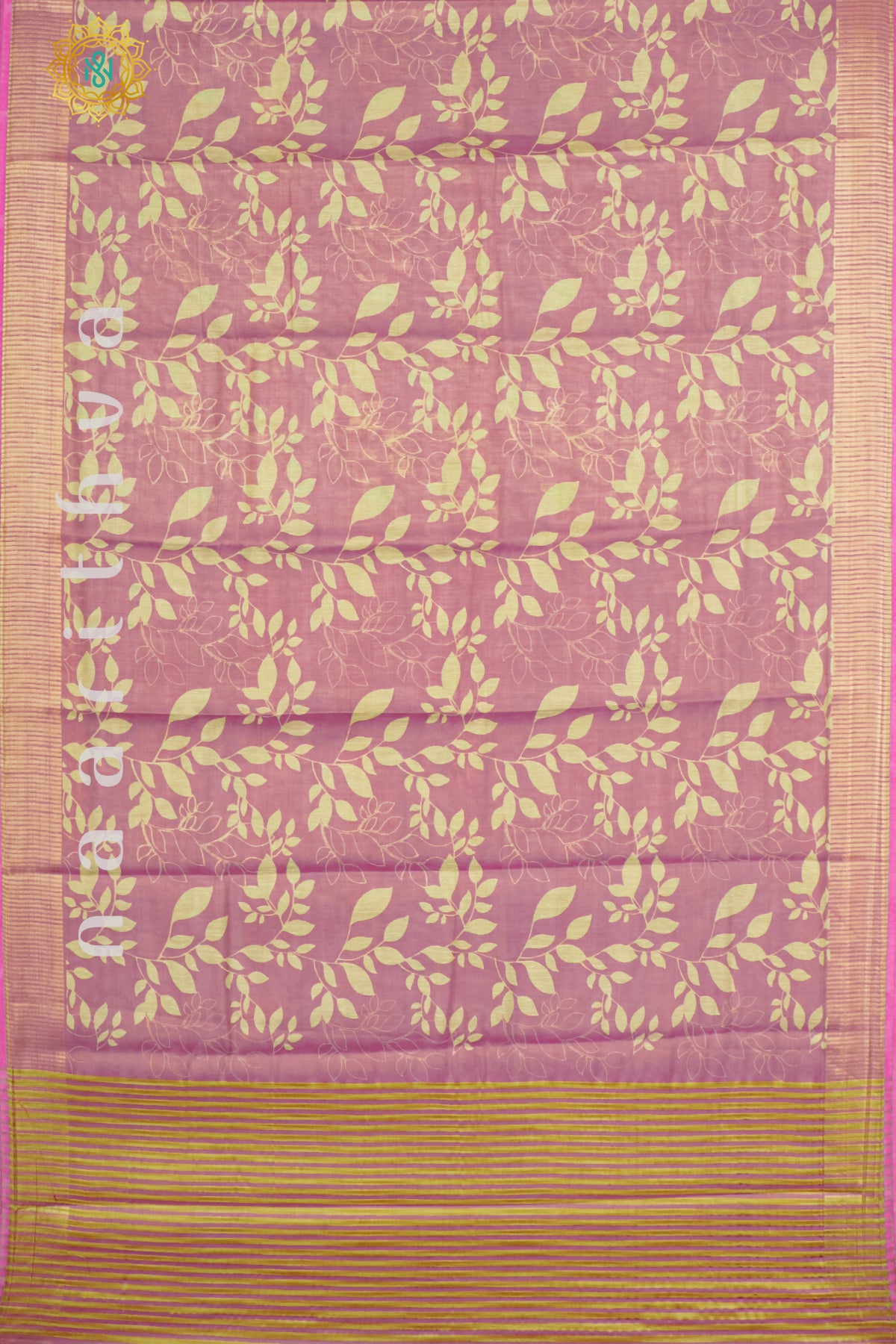 PINK - TISSUE SAREE