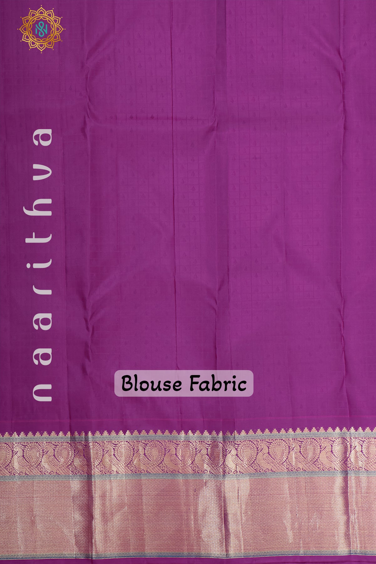 CYAN GREEN WITH PINK - PURE KANJIVARAM SILK