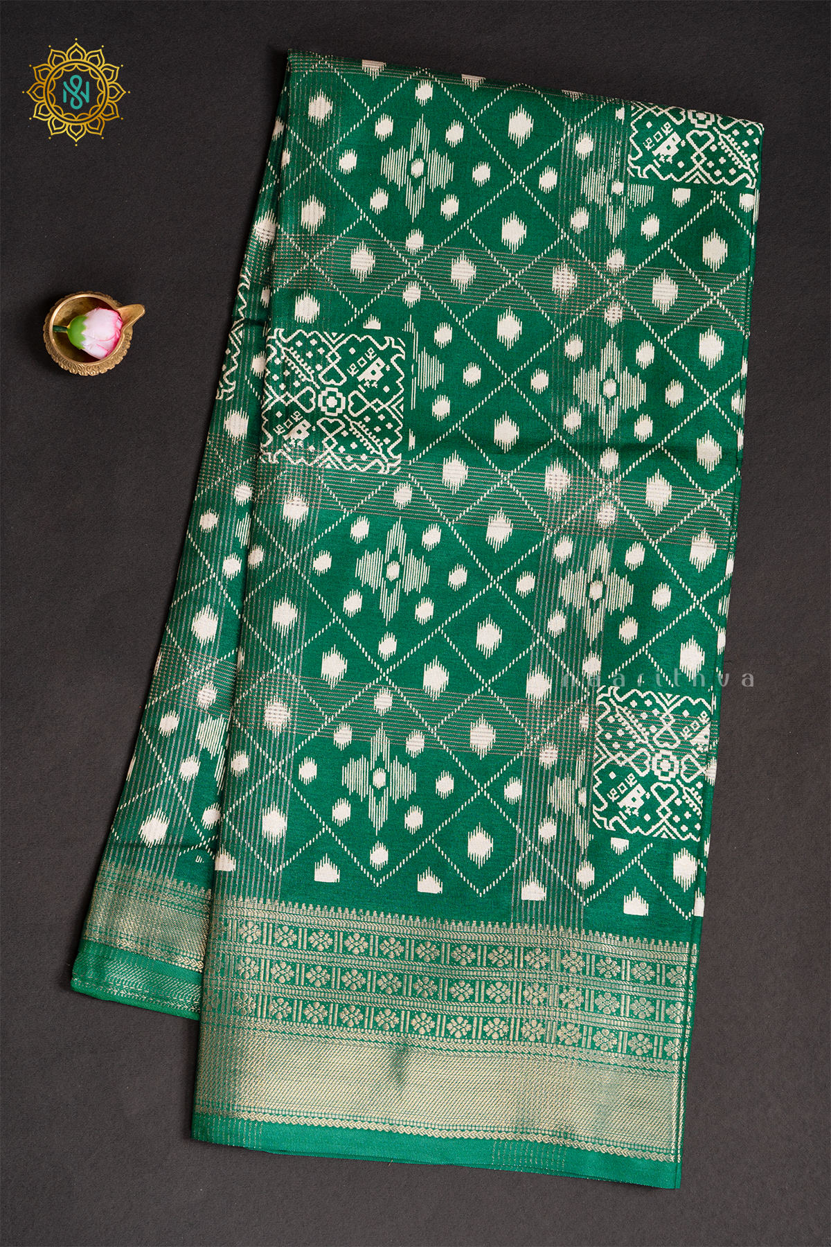GREEN - DOLA SILK