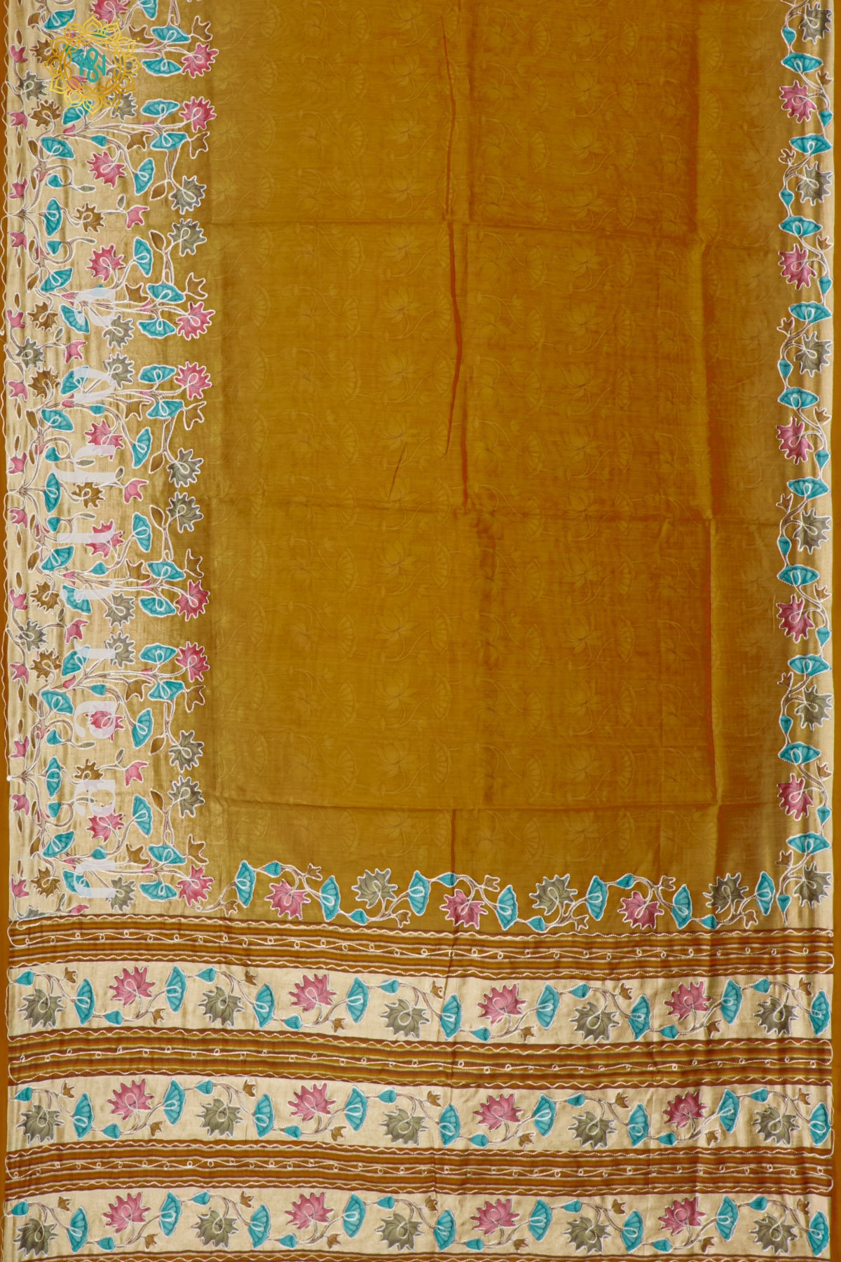 MUSTARD - CHANDERI SILK COTTON