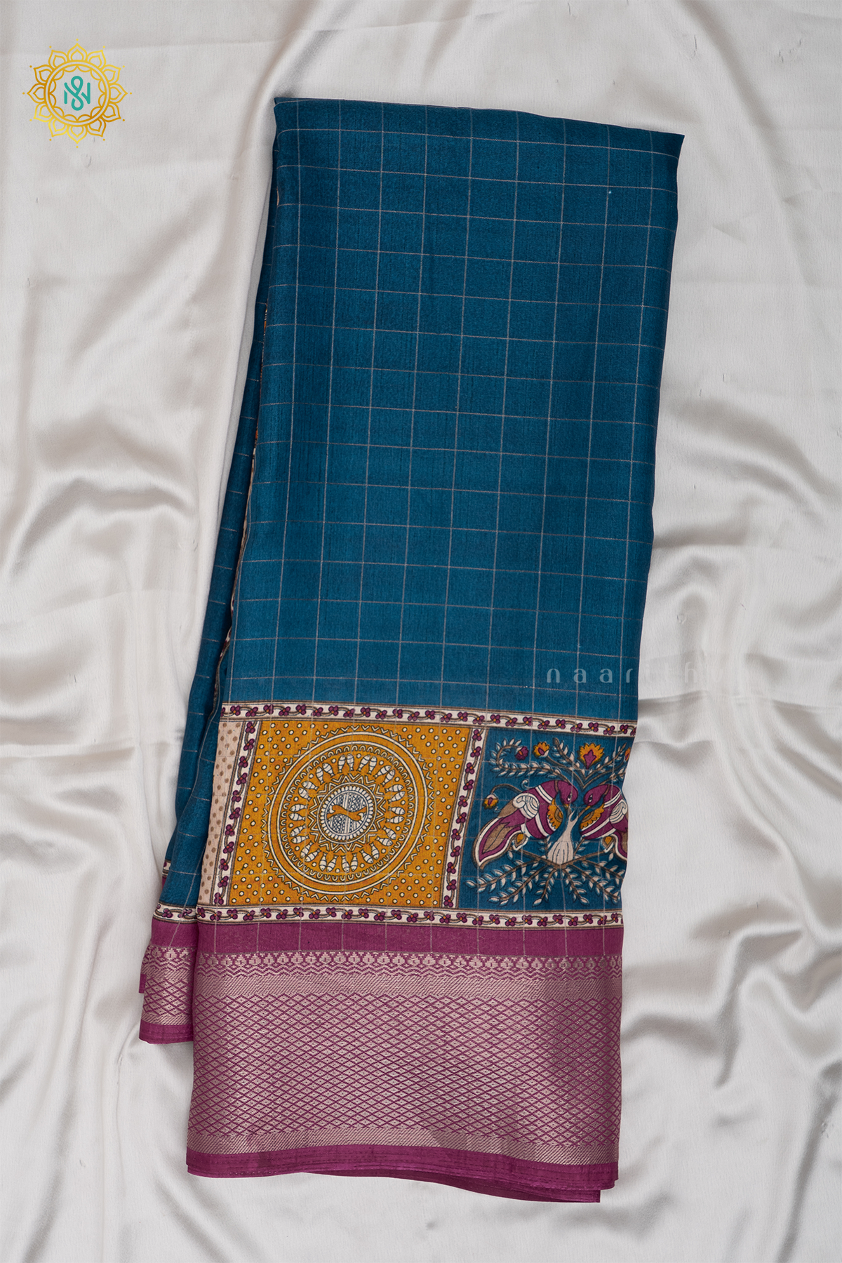 TEAL BLUE - DOLA SILK