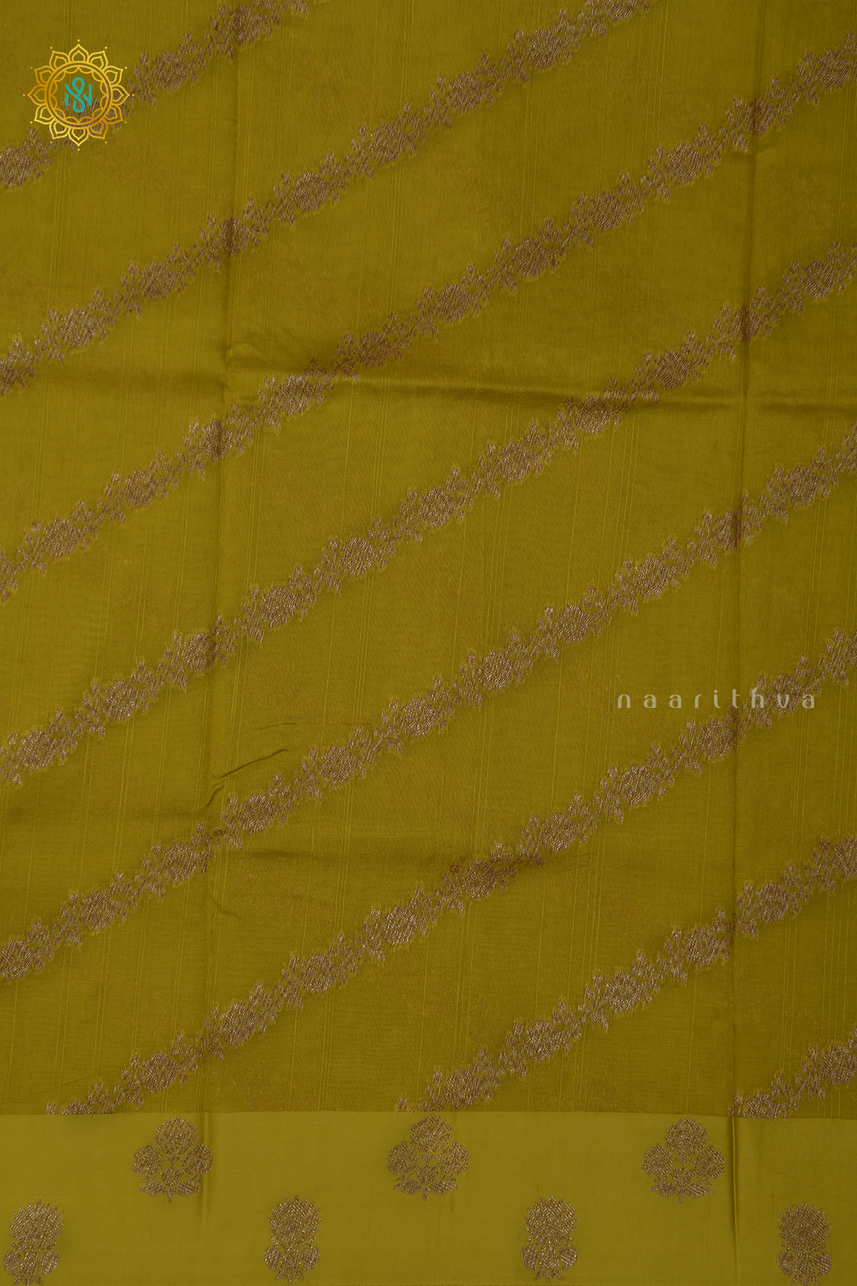 YELLOW - SEMI TUSSAR SILK