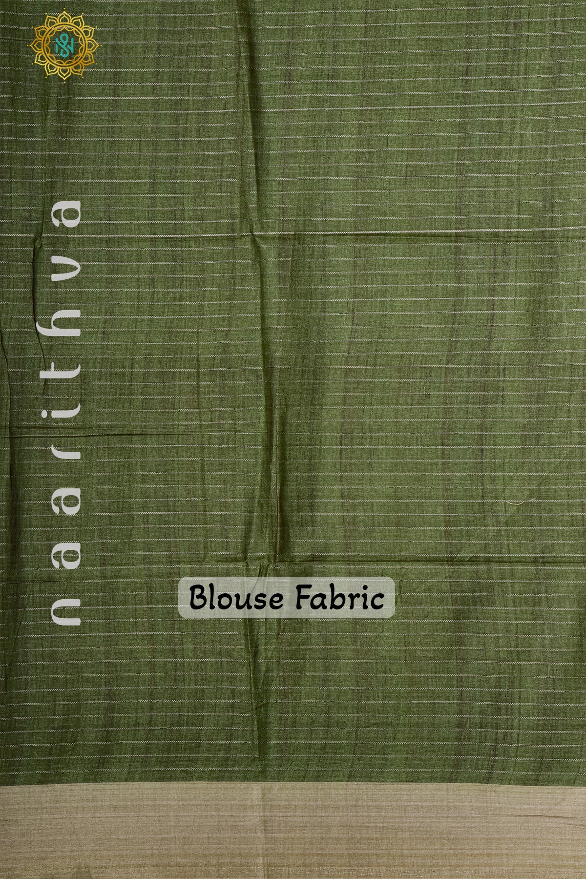 GREEN - SEMI TUSSAR SILK