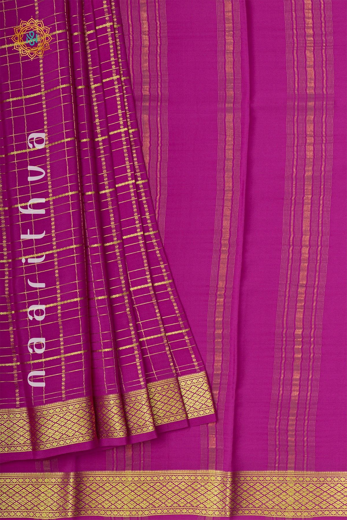 PINK - PURE MYSORE CREPE SILK