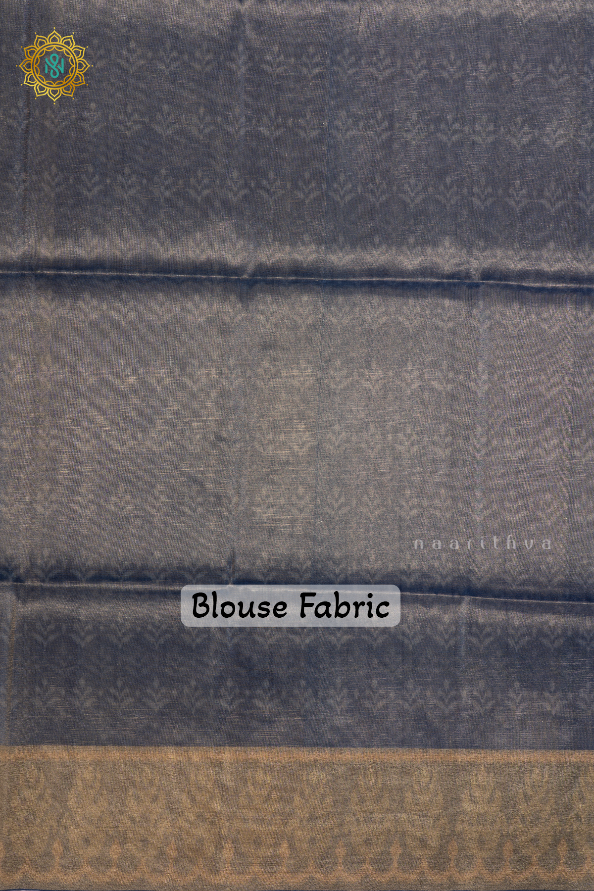 LAVENDER WITH DARK BLUE - KOTHA TUSSAR