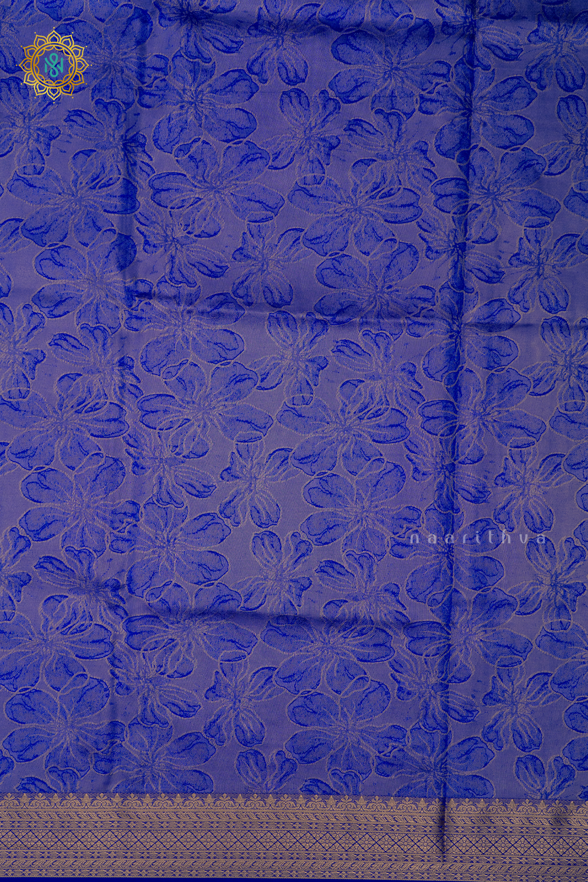 ROYAL BLUE WITH PINK - SEMI TISSUE