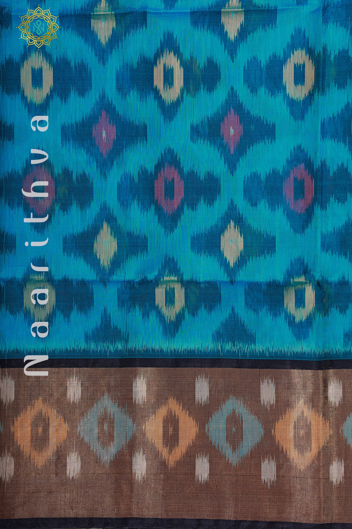 SKY BLUE WITH BLACK - IKAT SICO