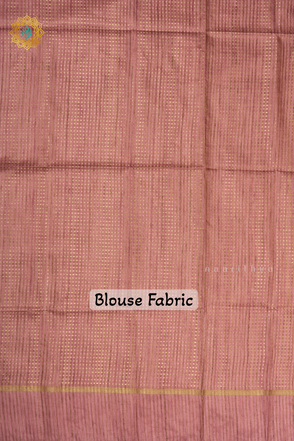 Yellow With Peachish Pink Semi Tussar Silk Saree With Zari Stripes On The Body And Contrast Border