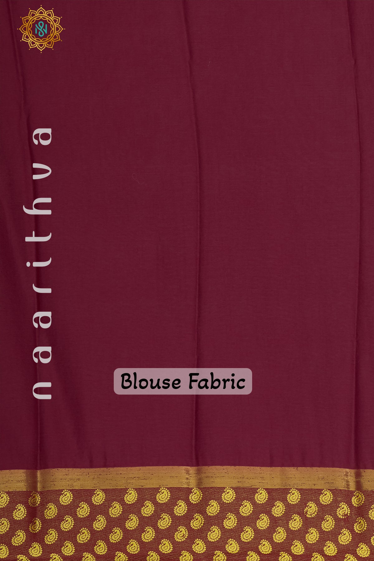 MAROON - SEMI CHIFFON