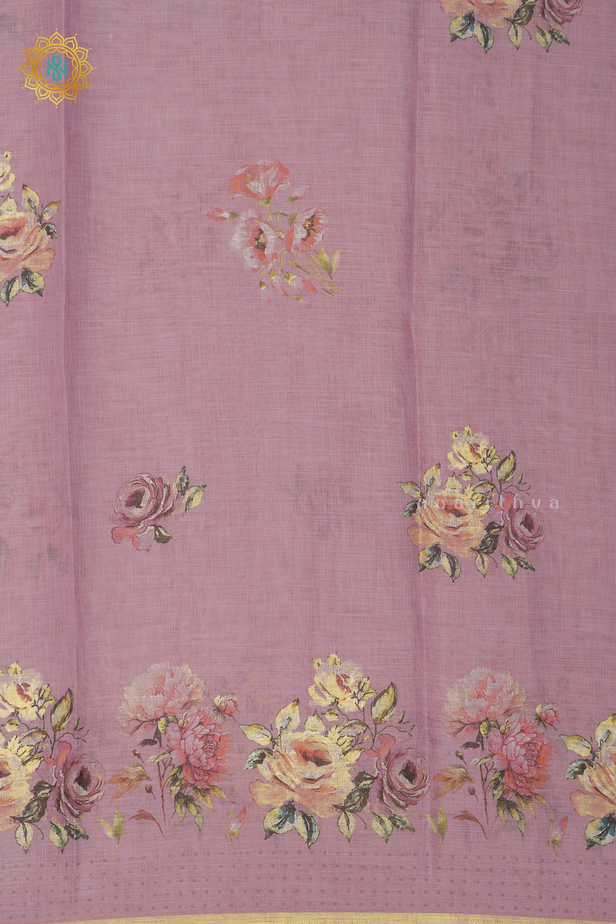 PEACHISH PINK - LINEN BY COTTON