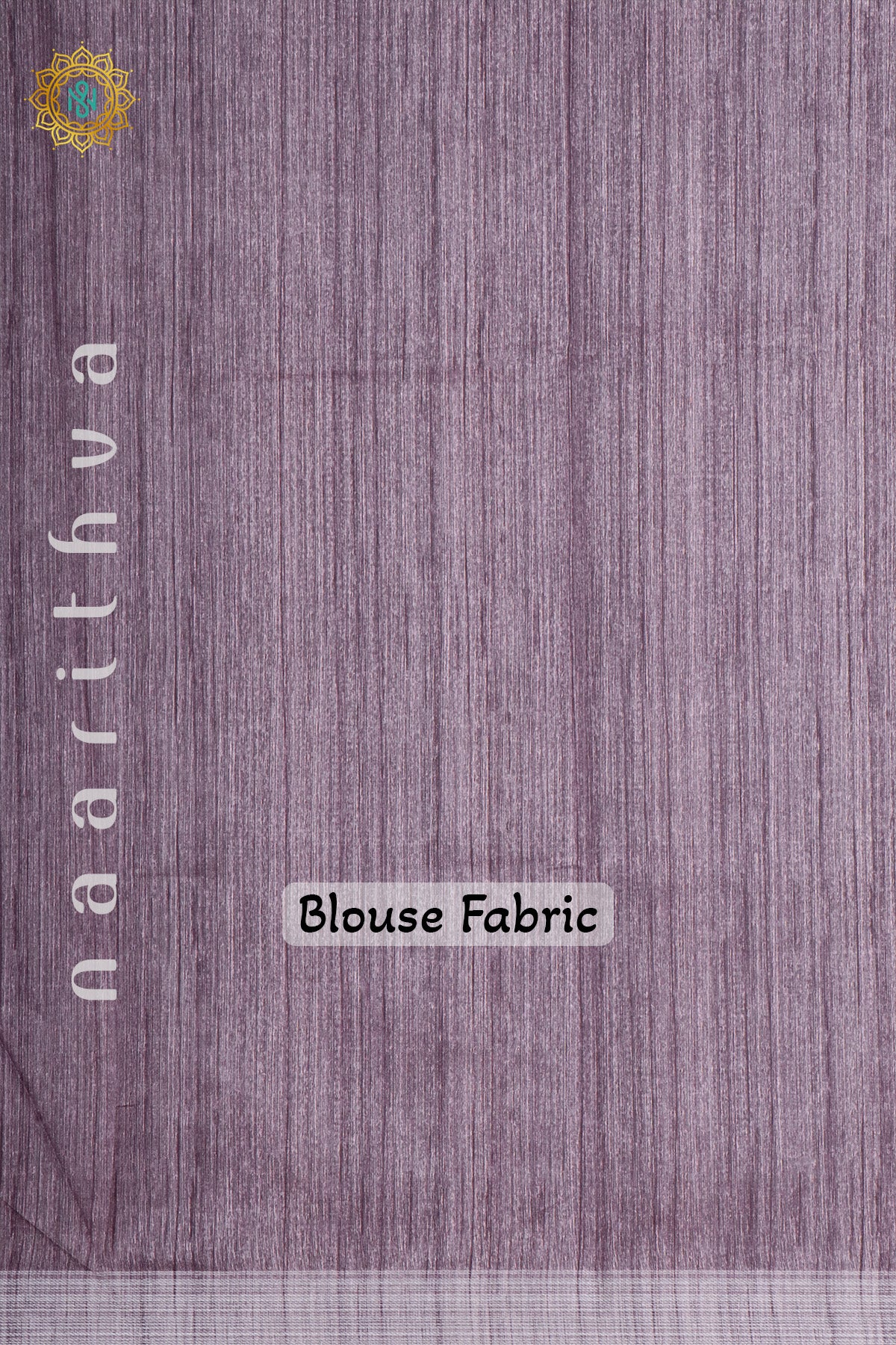 BEIGE WITH LAVENDER - JUTE COTTON