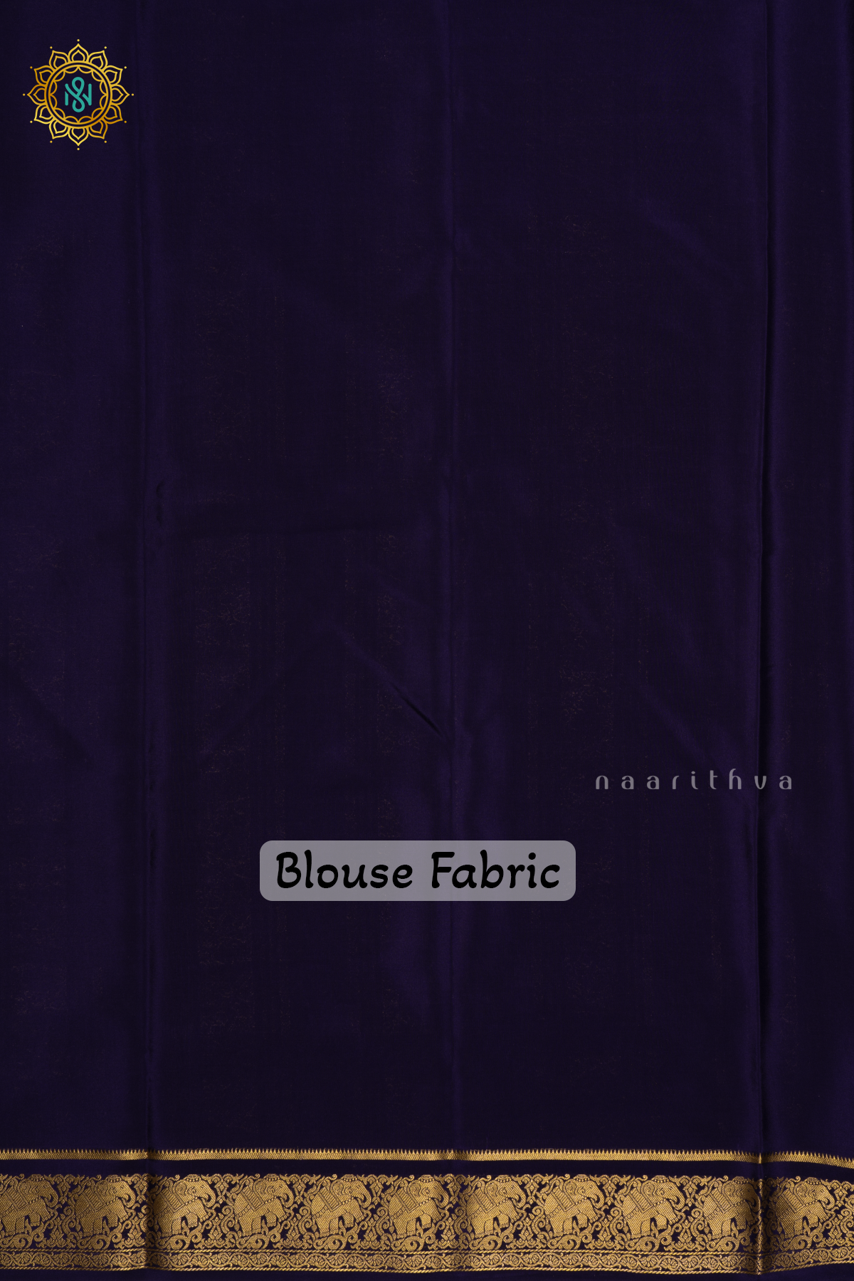 Purple Pure Mysore Crepe Silk Saree With Zari Buttas On The Body and Zari Border