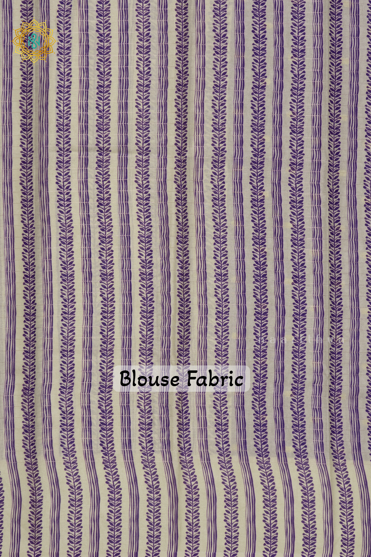 PURPLE WITH PISTA GREEN - SEMI TUSSAR