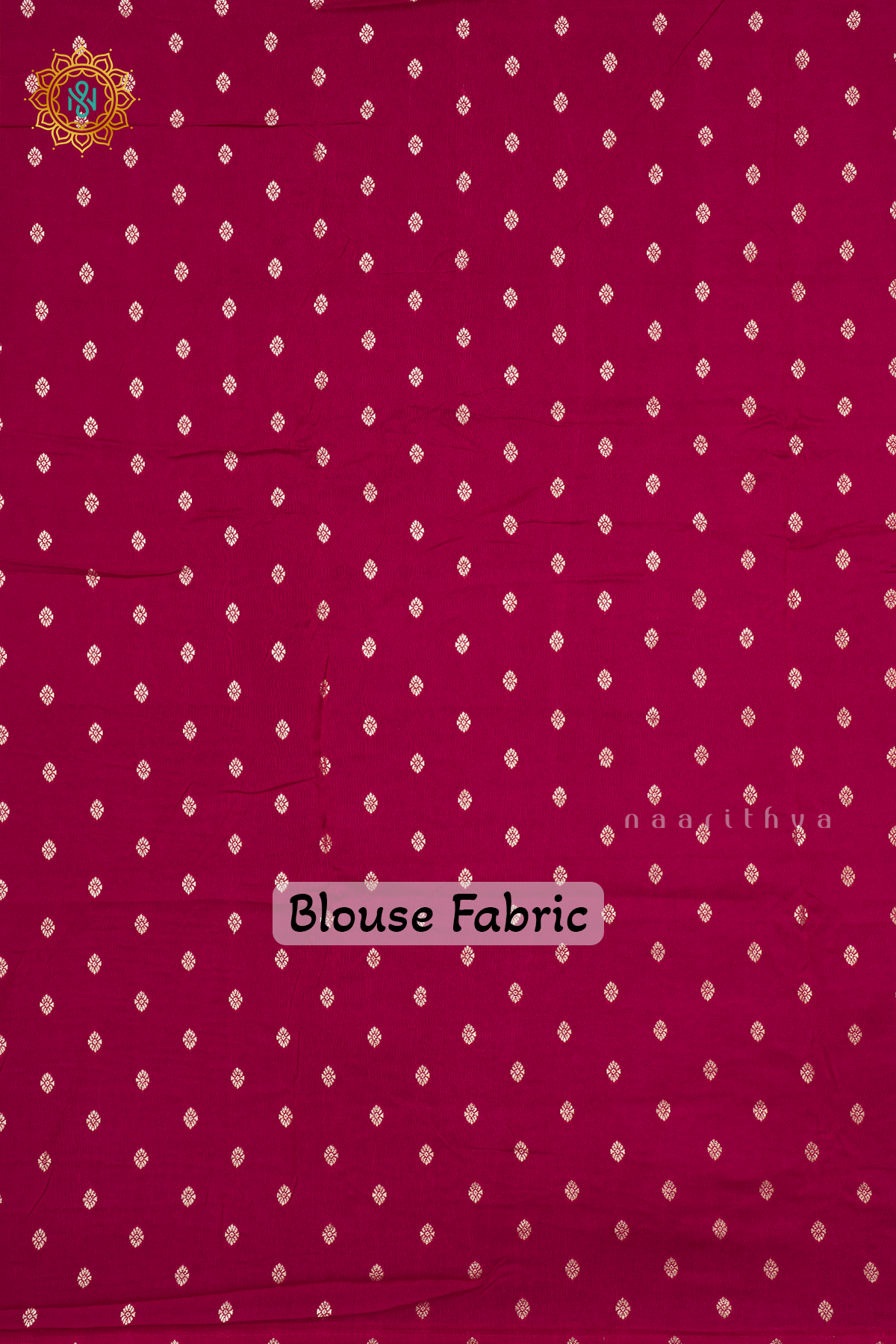 ORANGE WITH PINK - SEMI GEORGETTE