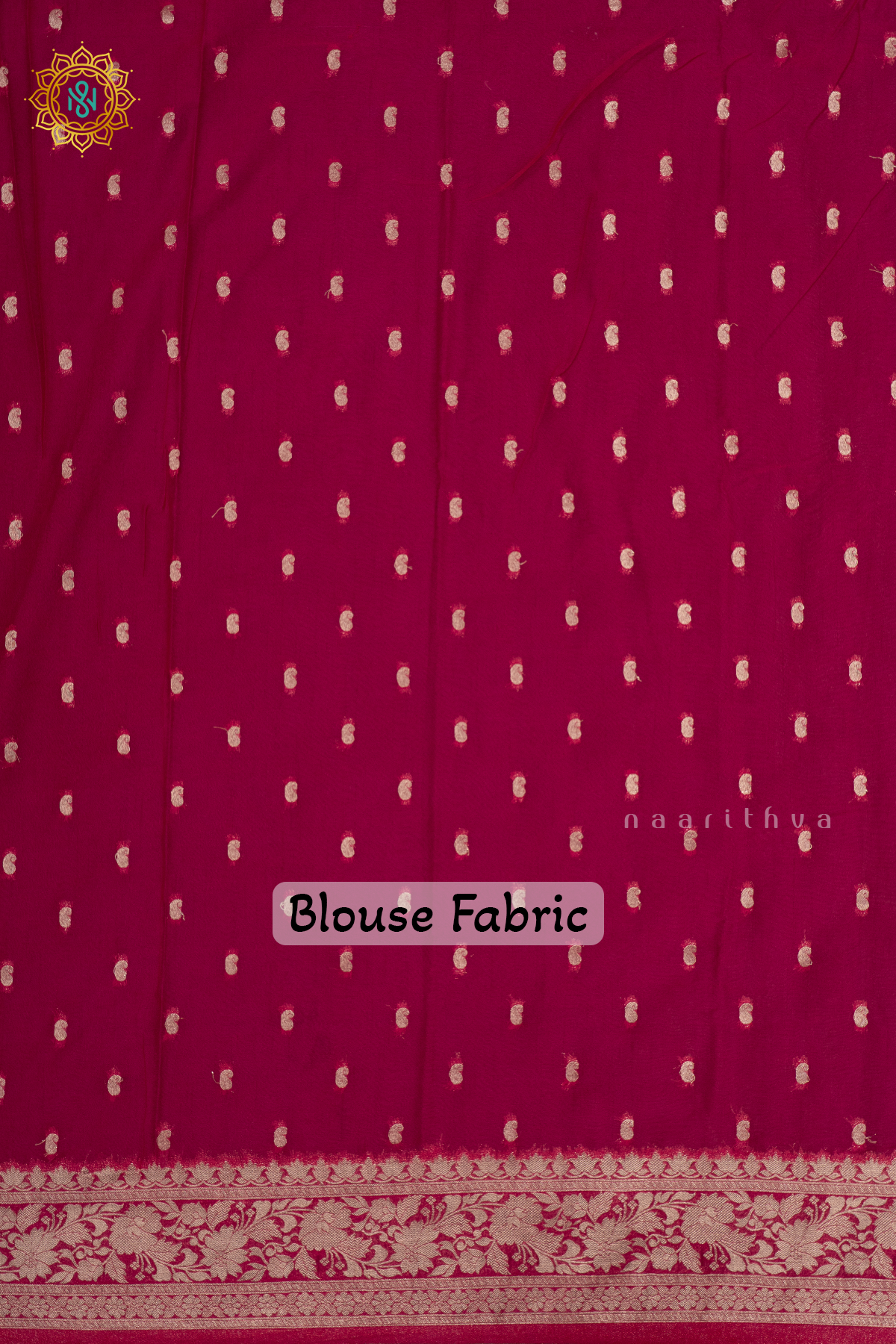 PURPLE WITH PINK - SEMI CHIFFON BANARASI