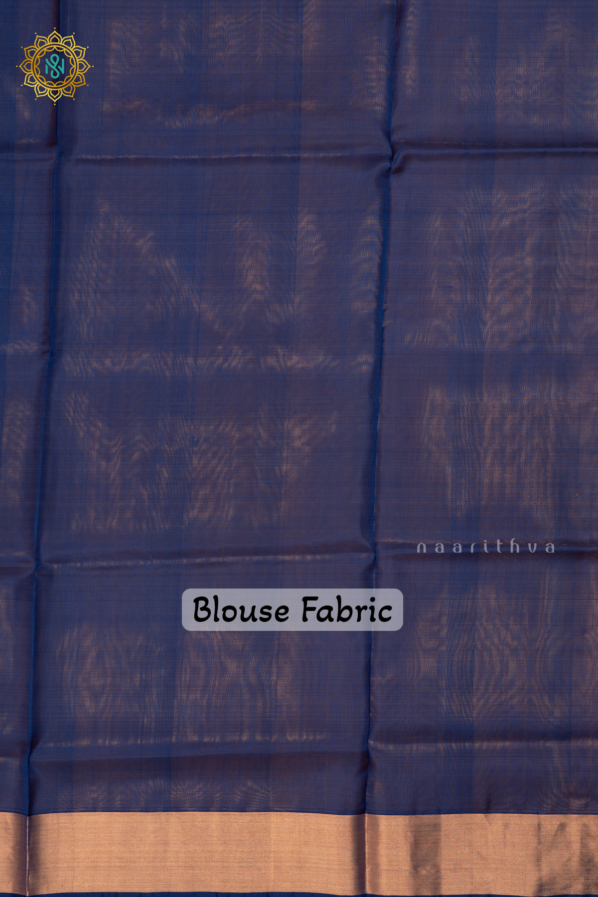 Yellow with Blue Pure Mix Kanjivaram Soft Silk Saree with All-Over Zari Buttas and a Contrast Zari Border