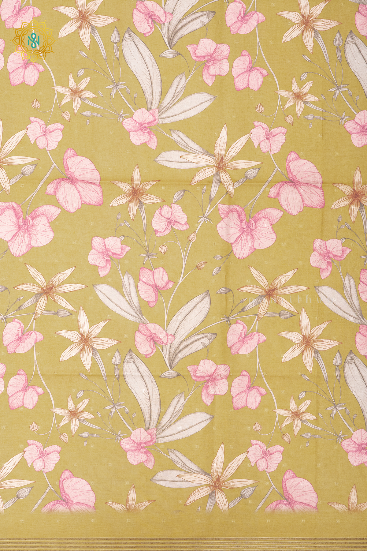 YELLOW - SEMI TUSSAR SILK