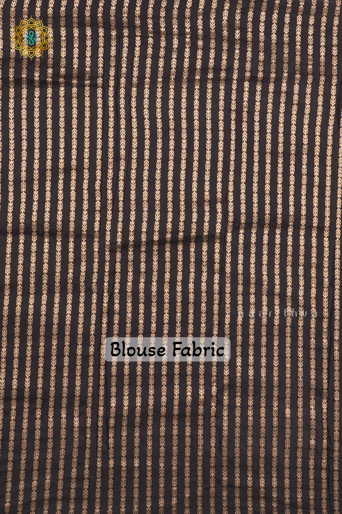 BLACK - SEMI MYSORE CREPE SILK
