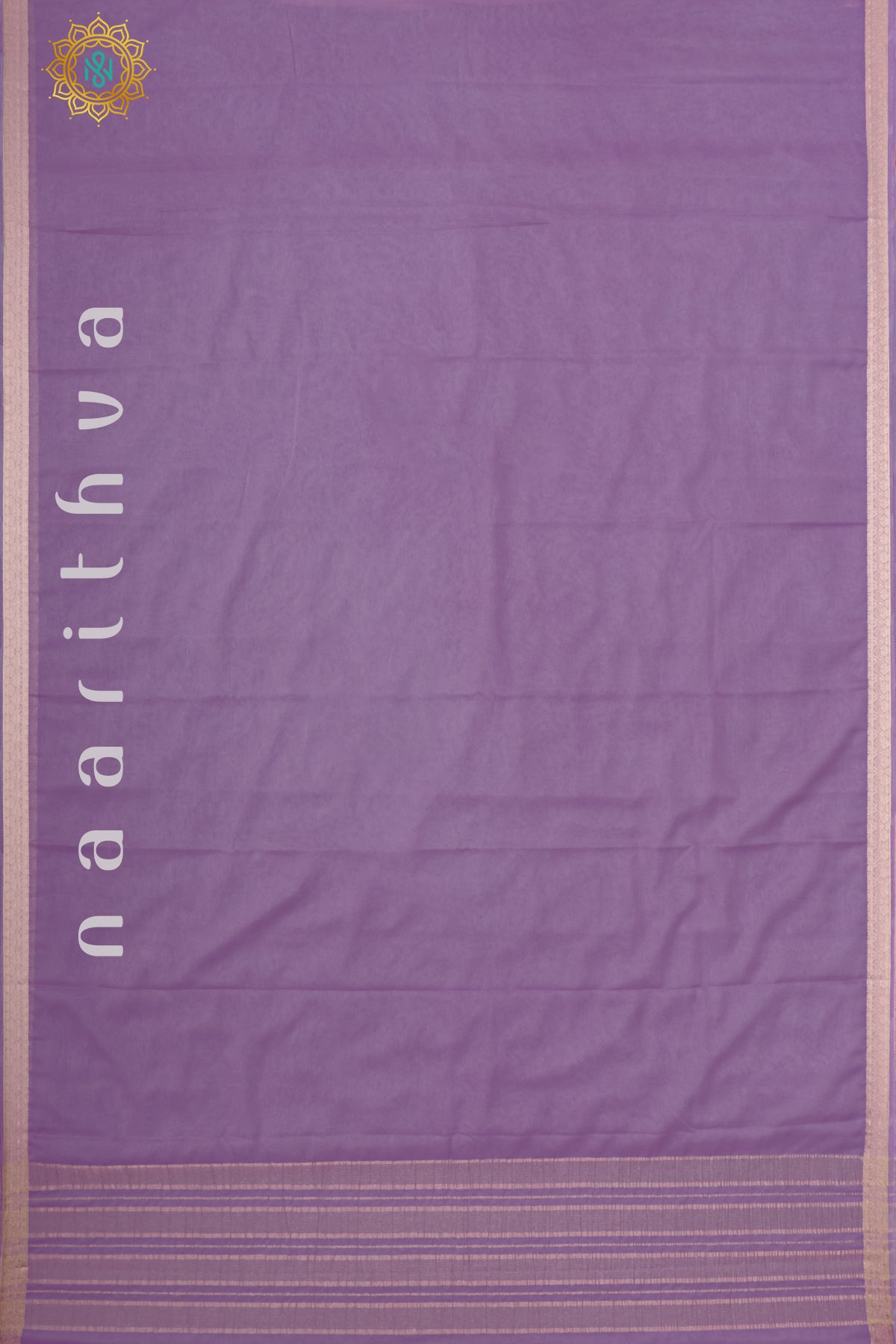 LAVENDER WITH PURPLE - CHIFFON GEORGETTE