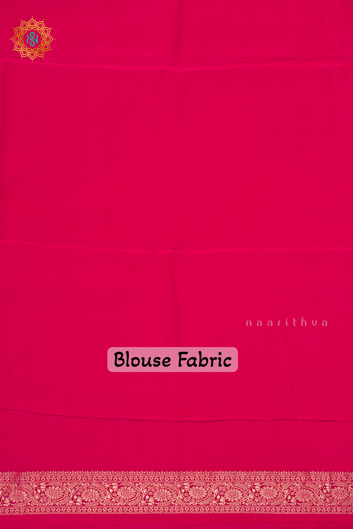 PINK - SEMI BANARASI CREPE