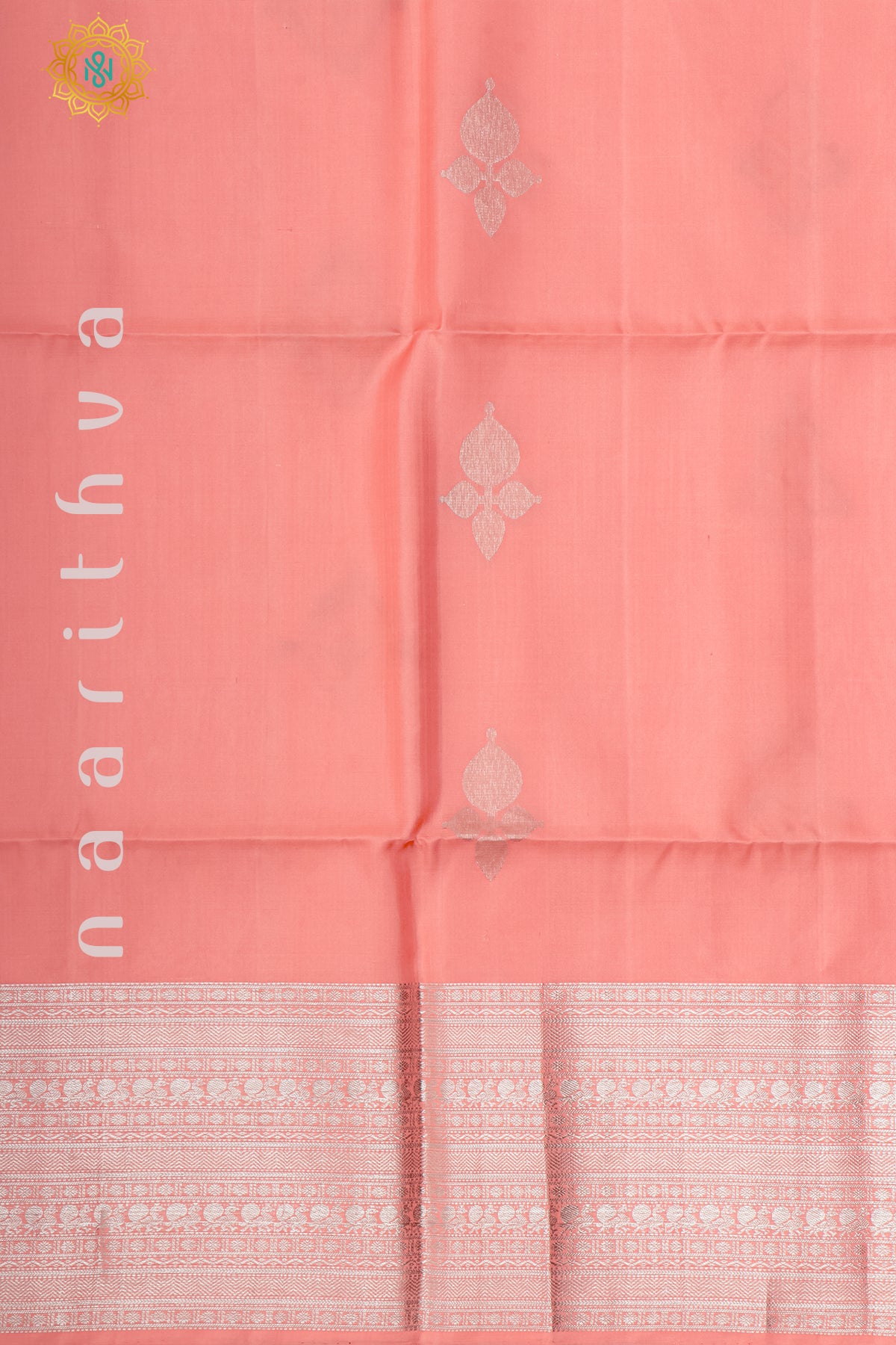 PEACH - PURE KANJIVARAM SOFT SILK