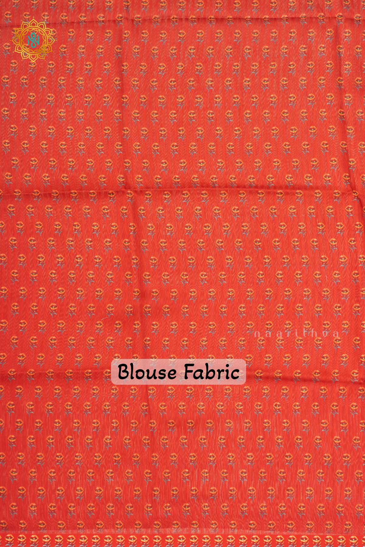 DUAL SHADE OF RED - LINEN BY COTTON