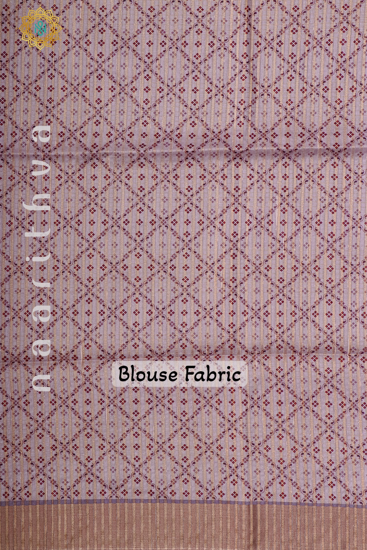 LAVENDER - SEMI TUSSAR SILK