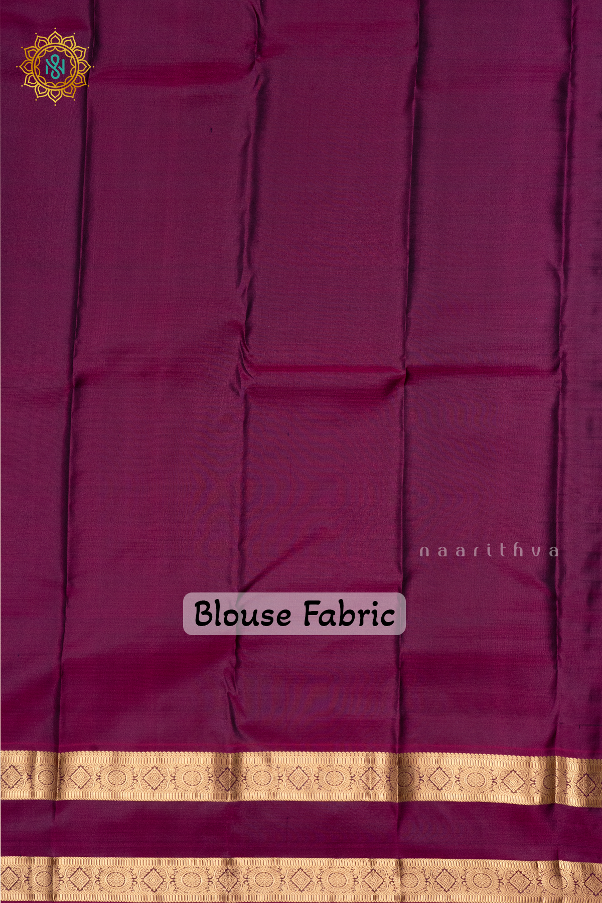 LAVENDER WITH WINE - PURE KANJIVARAM SILK