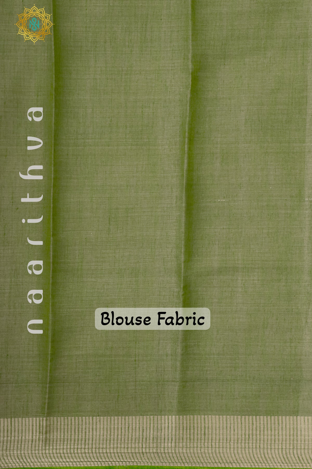 PARROT GREEN - TISSUE SAREE