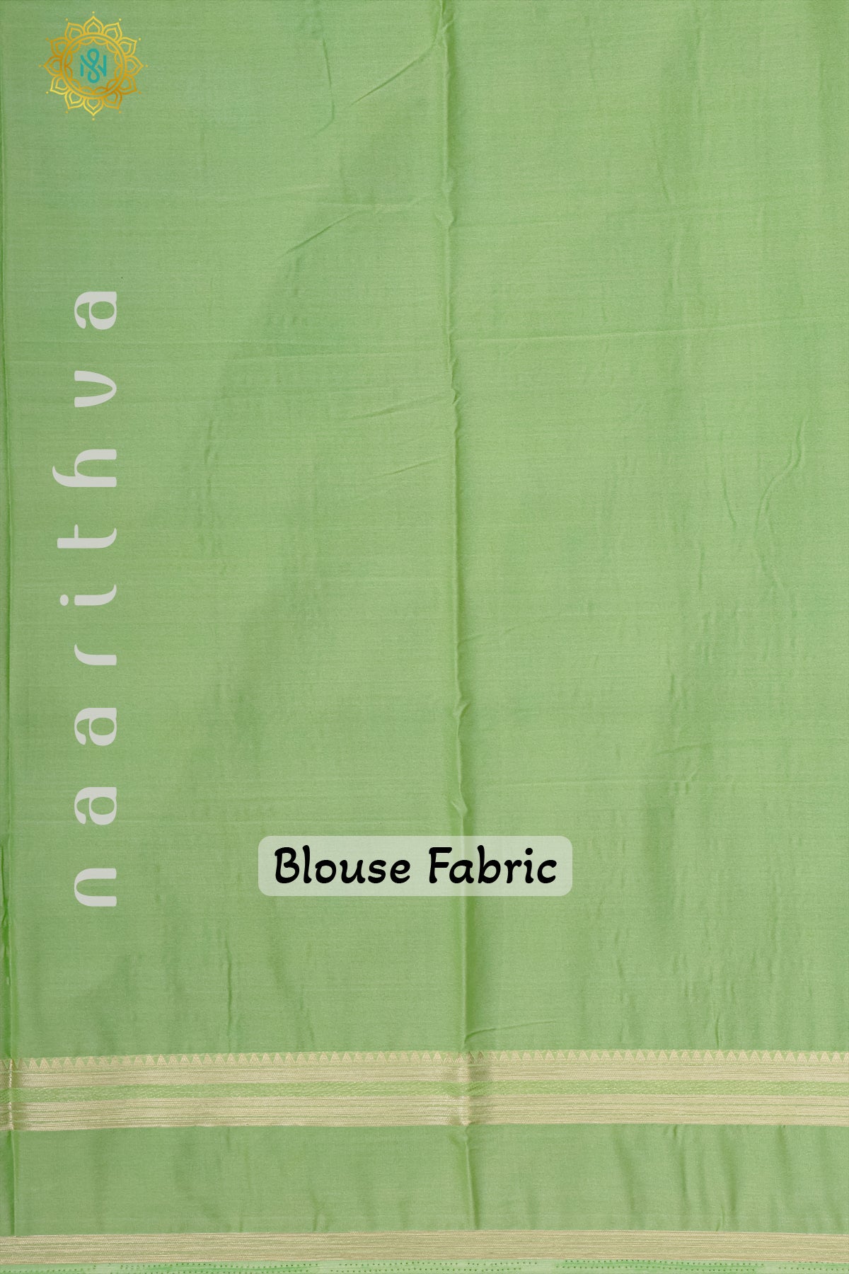 PISTA GREEN - SEMI MYSORE CREPE SILK