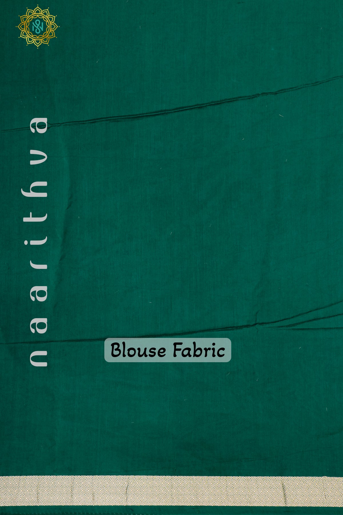 DARK GREEN - SEMI CREPE SILK