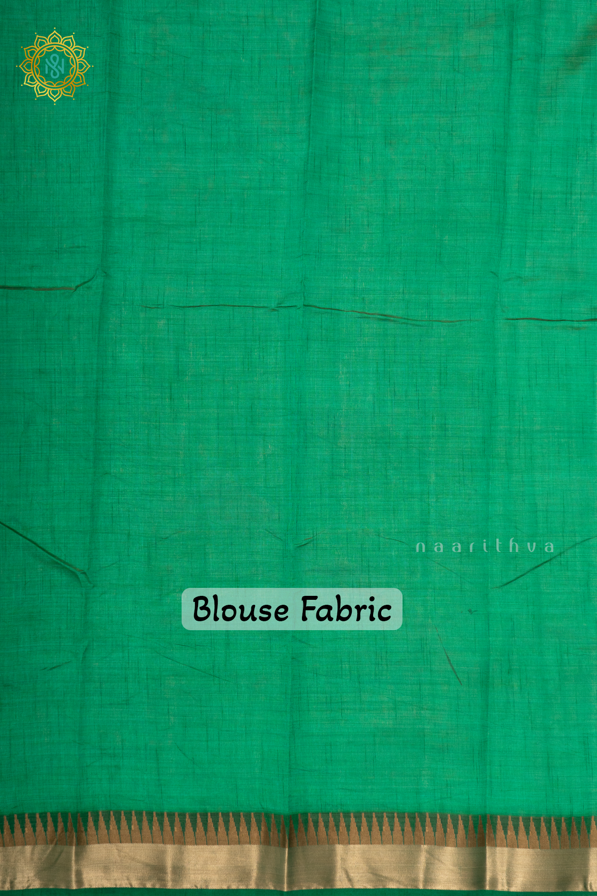 AQUA GREEN - SEMI TUSSAR SILK