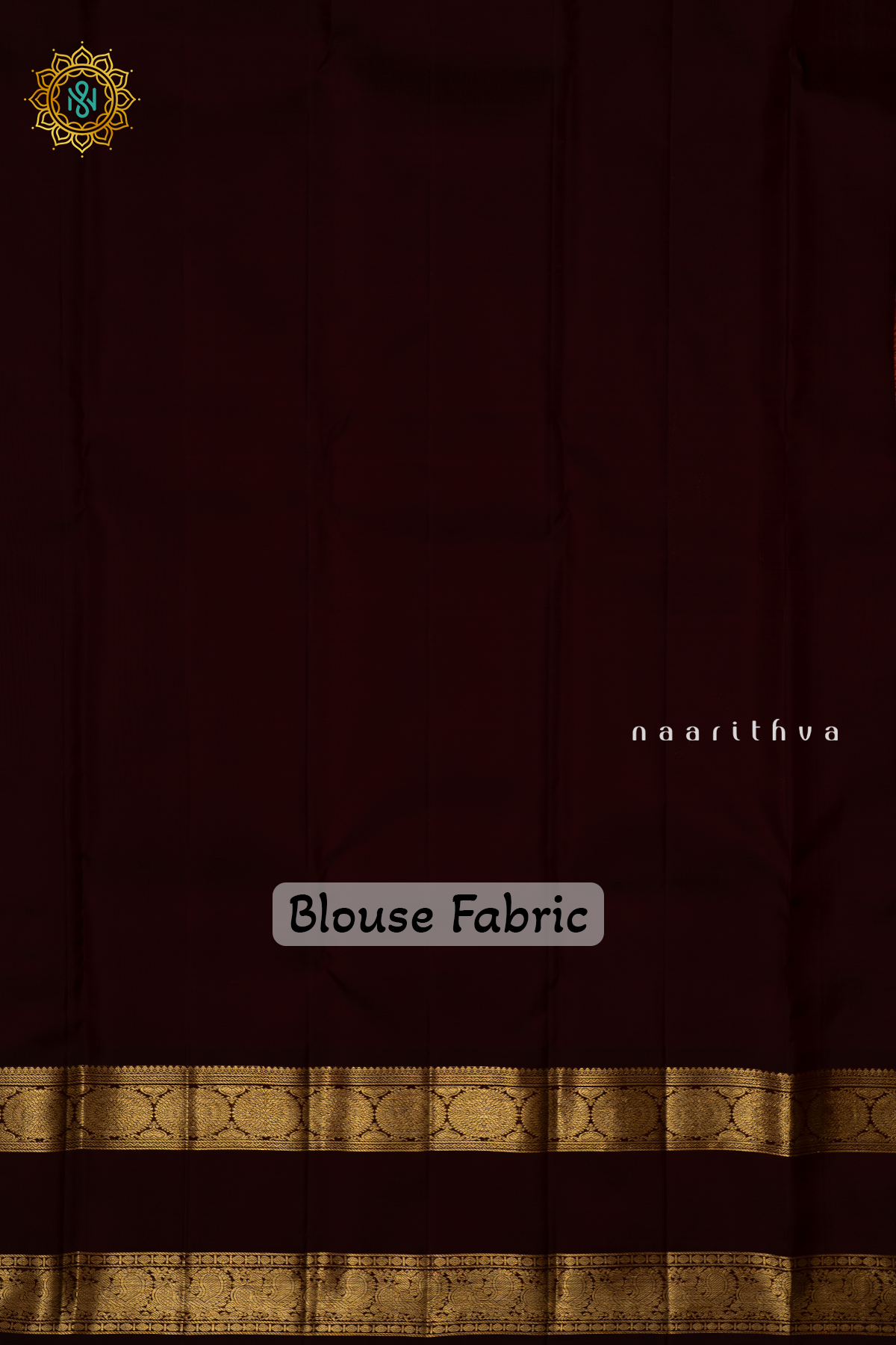 RUST ORANGE WITH BROWN - PURE KANJIVARAM SILK