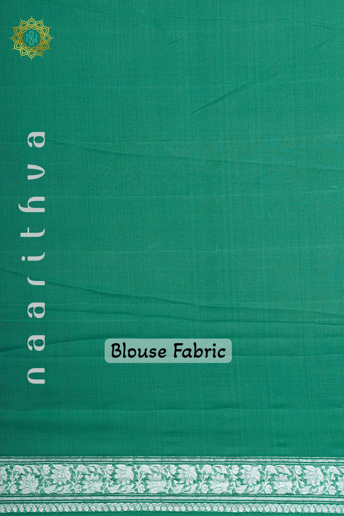 AQUA GREEN - PURE BANARASI CHIFFON