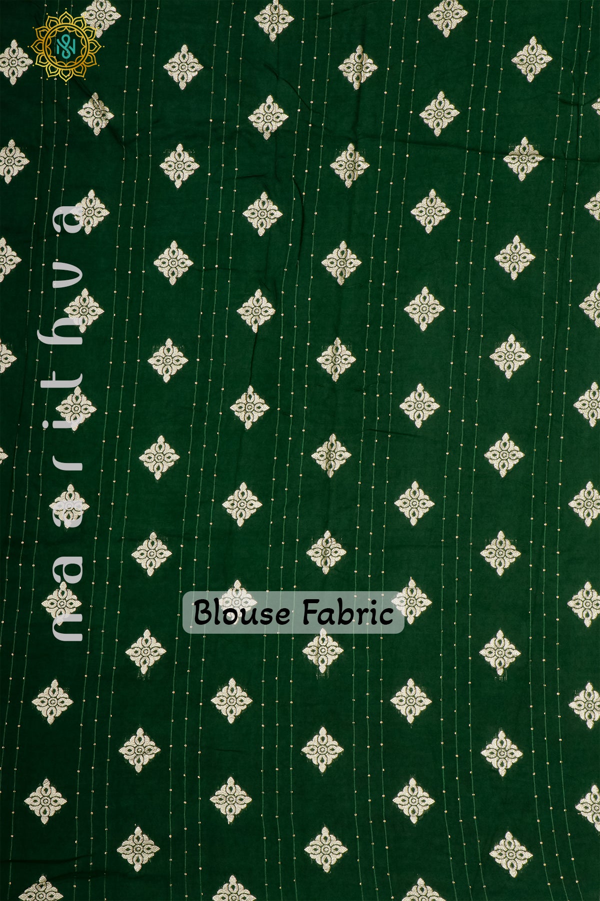 LIGHT GREEN WITH BOTTLE GREEN - DOLA SILK