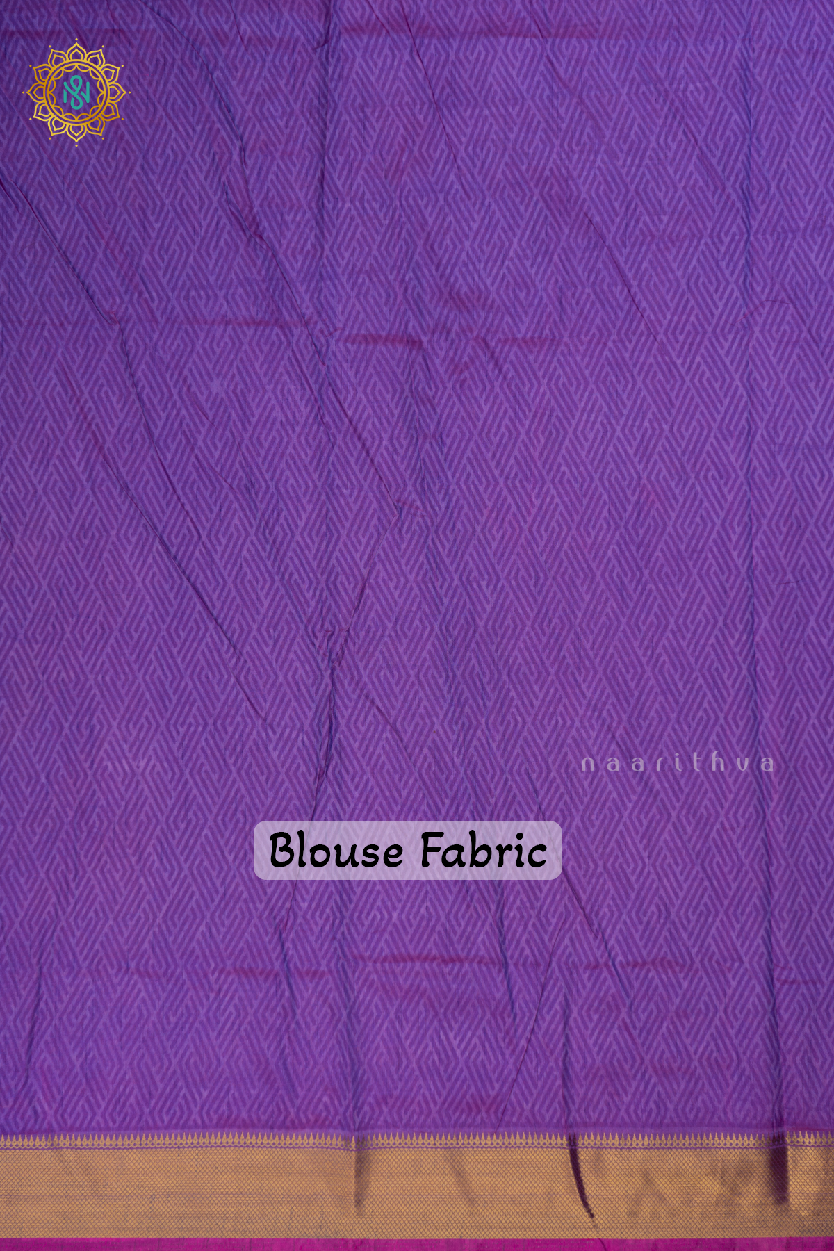 Pink with Purple - Semi Silk Saree Allover Patola Printed Body with Contrast Zari Border, Pallu and Blouse