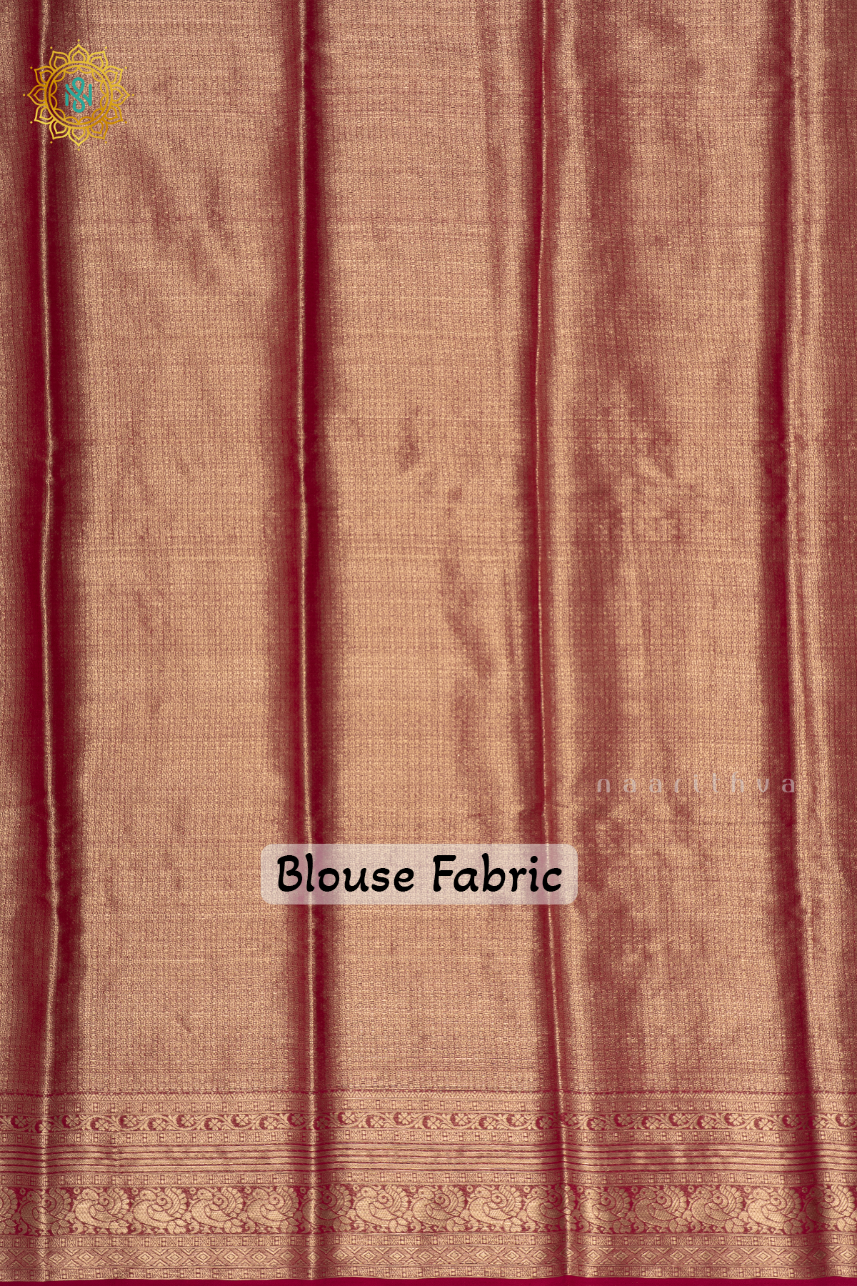 LEMON YELLOW WITH PINK - SEMI CREPE GEORGETTE