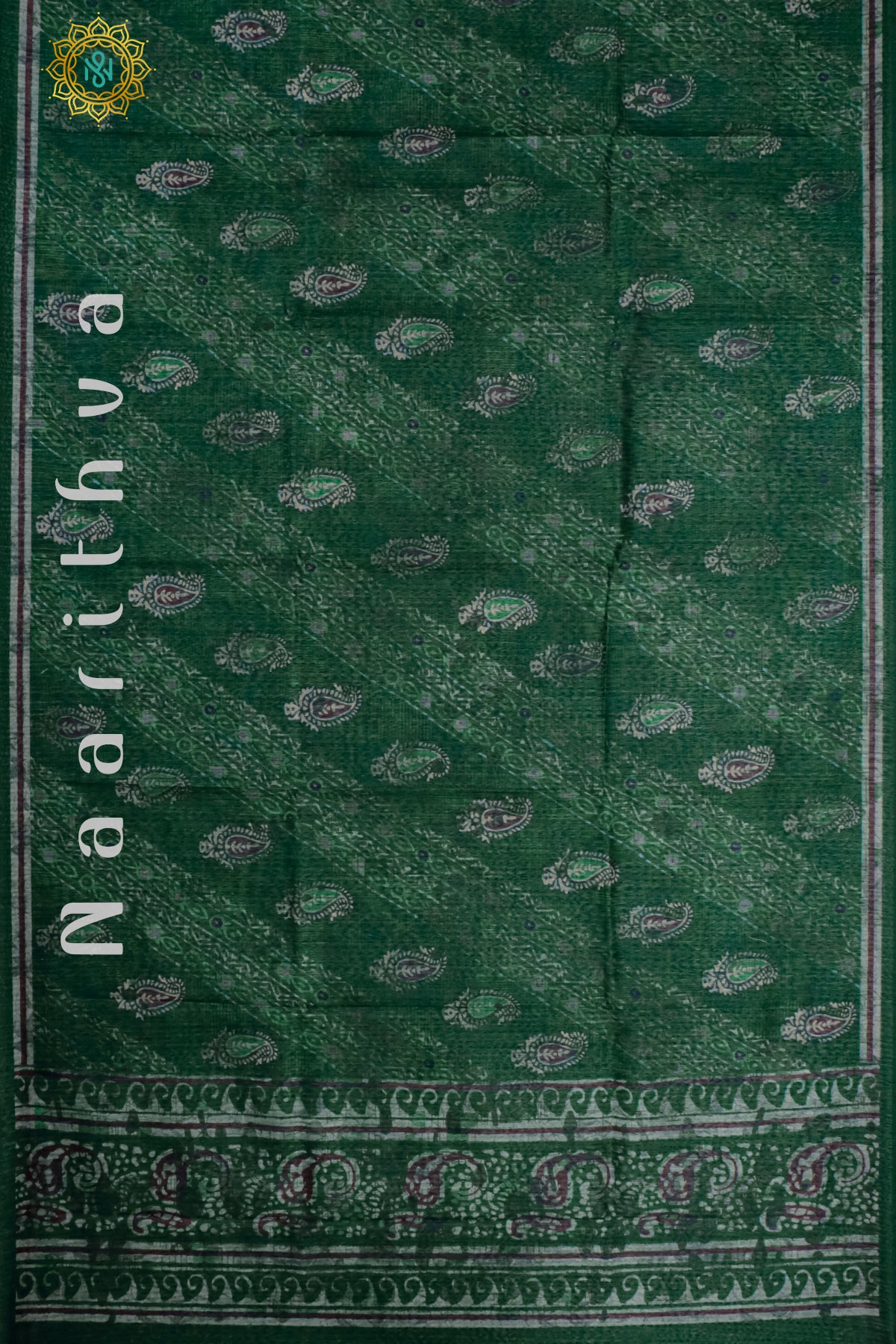 GREEN - JUTE COTTON