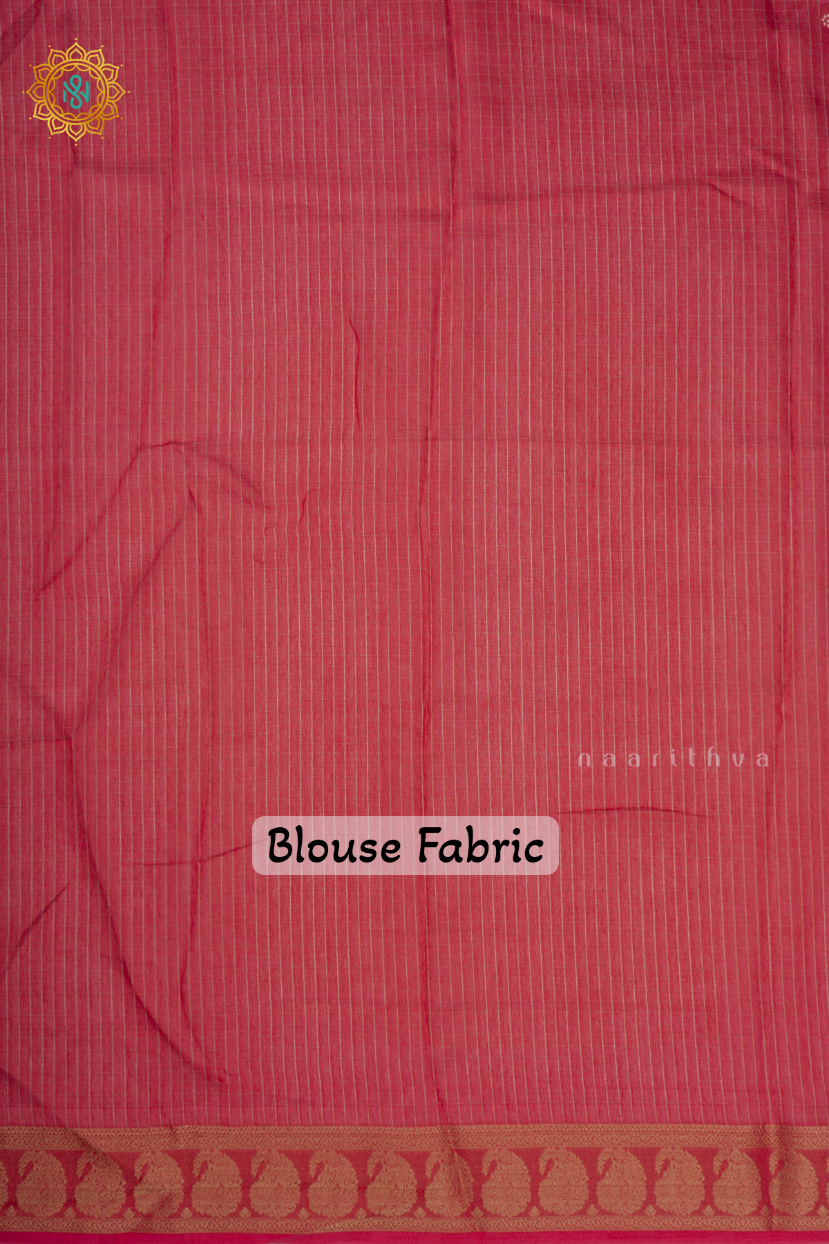 PINKISH RED - SEMI GEORGETTE