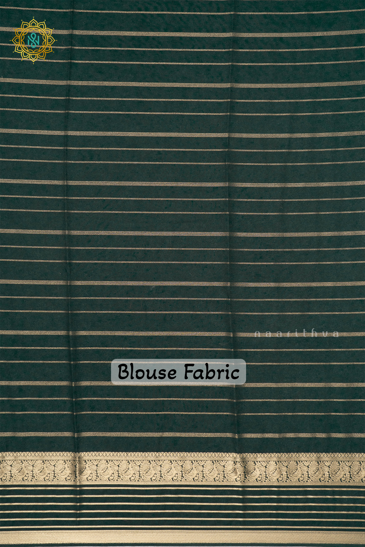SAGE GREEN WITH BOTTLE GREEN - SEMI GEORGETTE