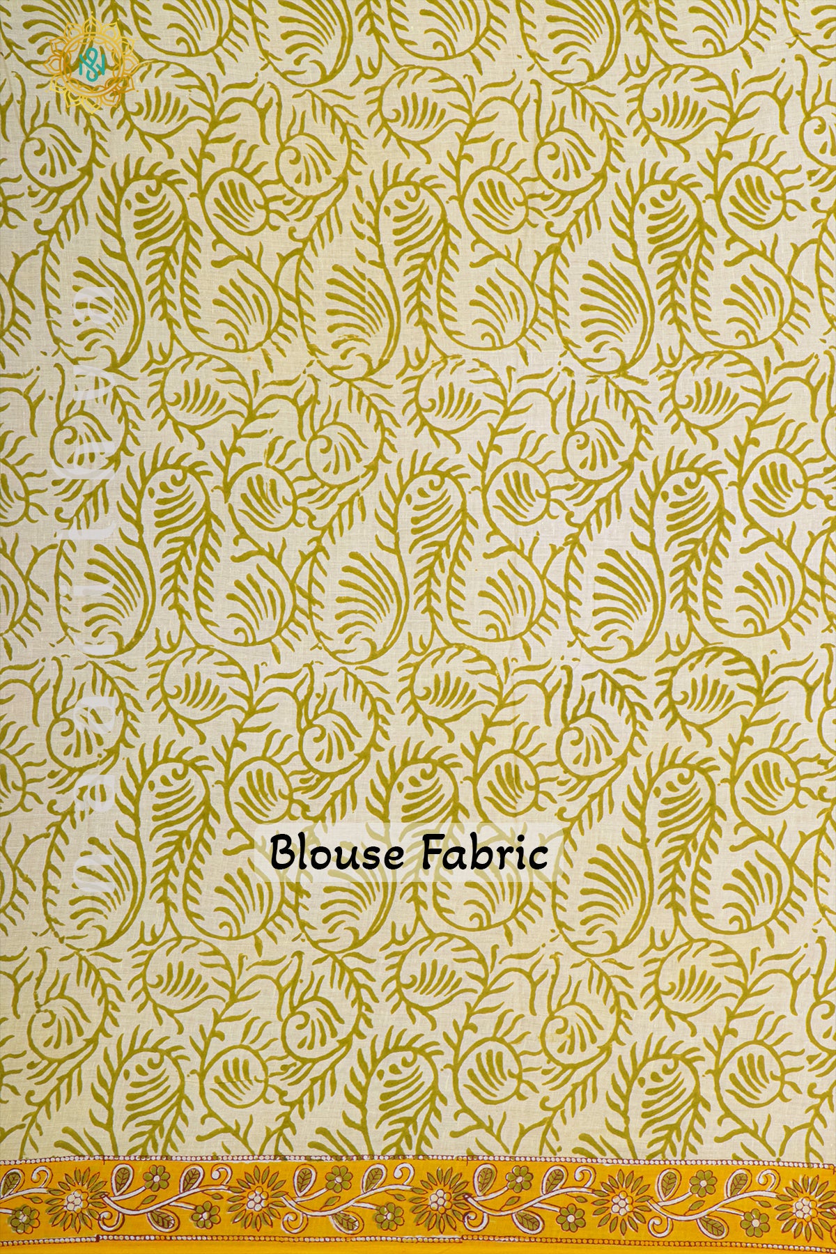 LIGHT YELLOW WITH YELLOW - MUL COTTON